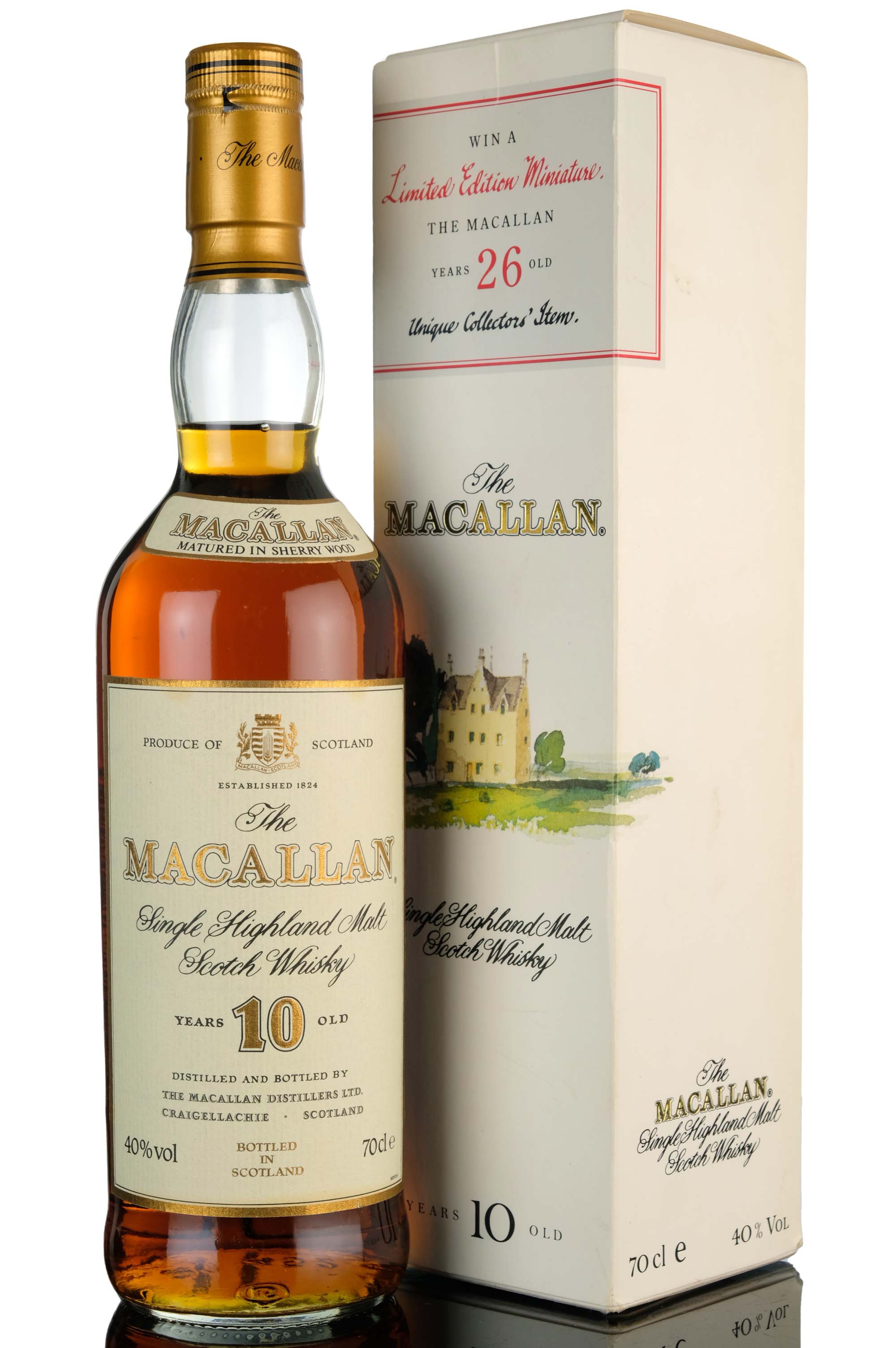 Macallan 10 Year Old - Sherry Cask - 1990s