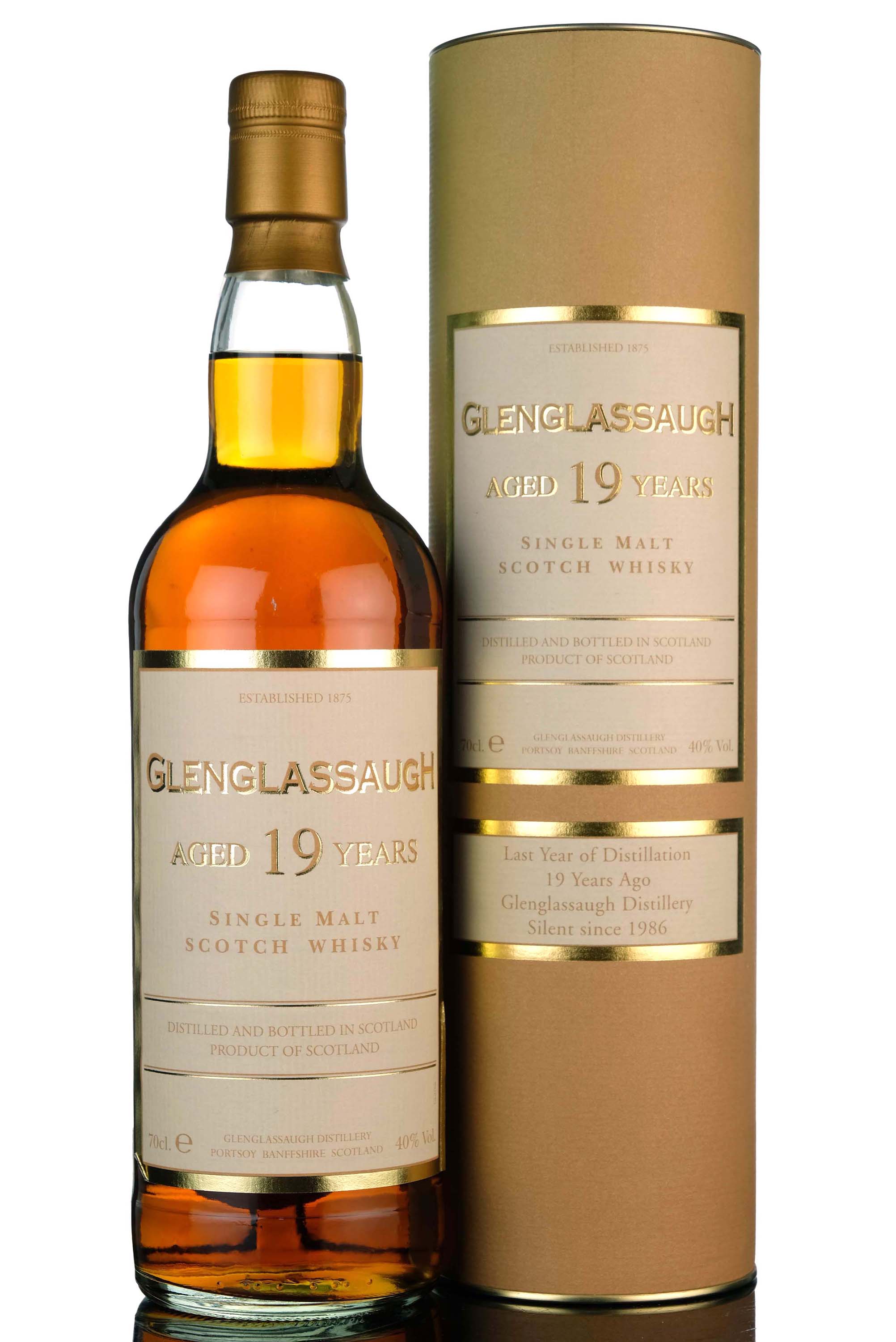 Glenglassaugh 1986 - 19 Year Old - Last Year Of Distillation