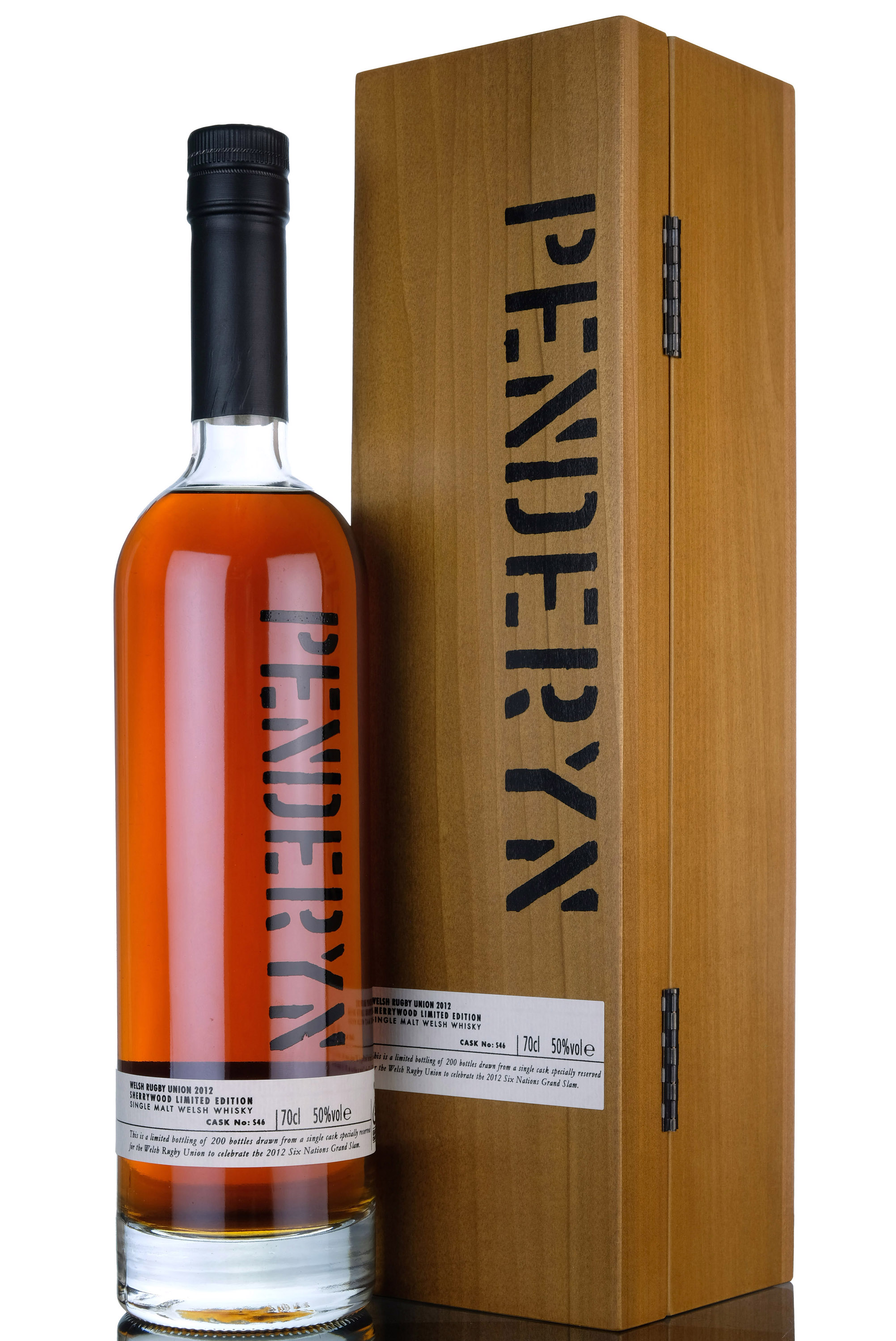 Penderyn Sherry Wood - Single Cask S46 - 2012 Six Nations Grand Slam