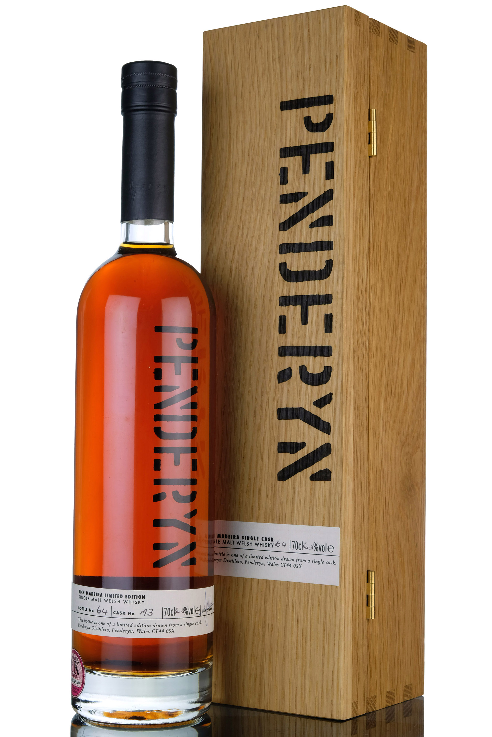 Penderyn Rich Madeira - Single Cask M3 - 2008 Release