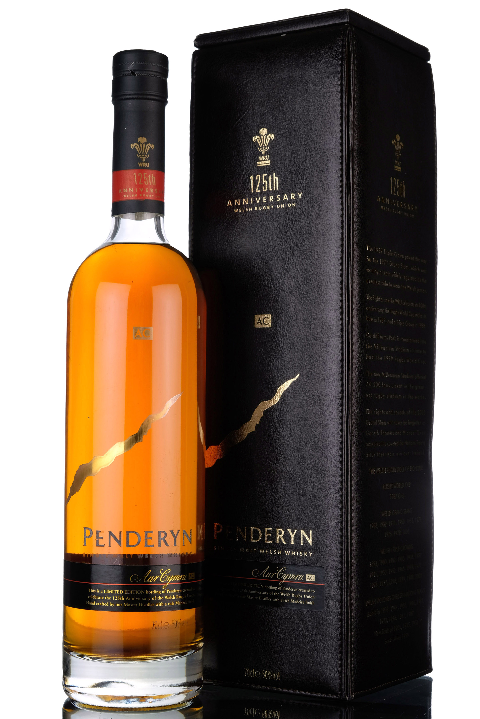 Penderyn 125th Anniversary Of The Welsh Rugby Union