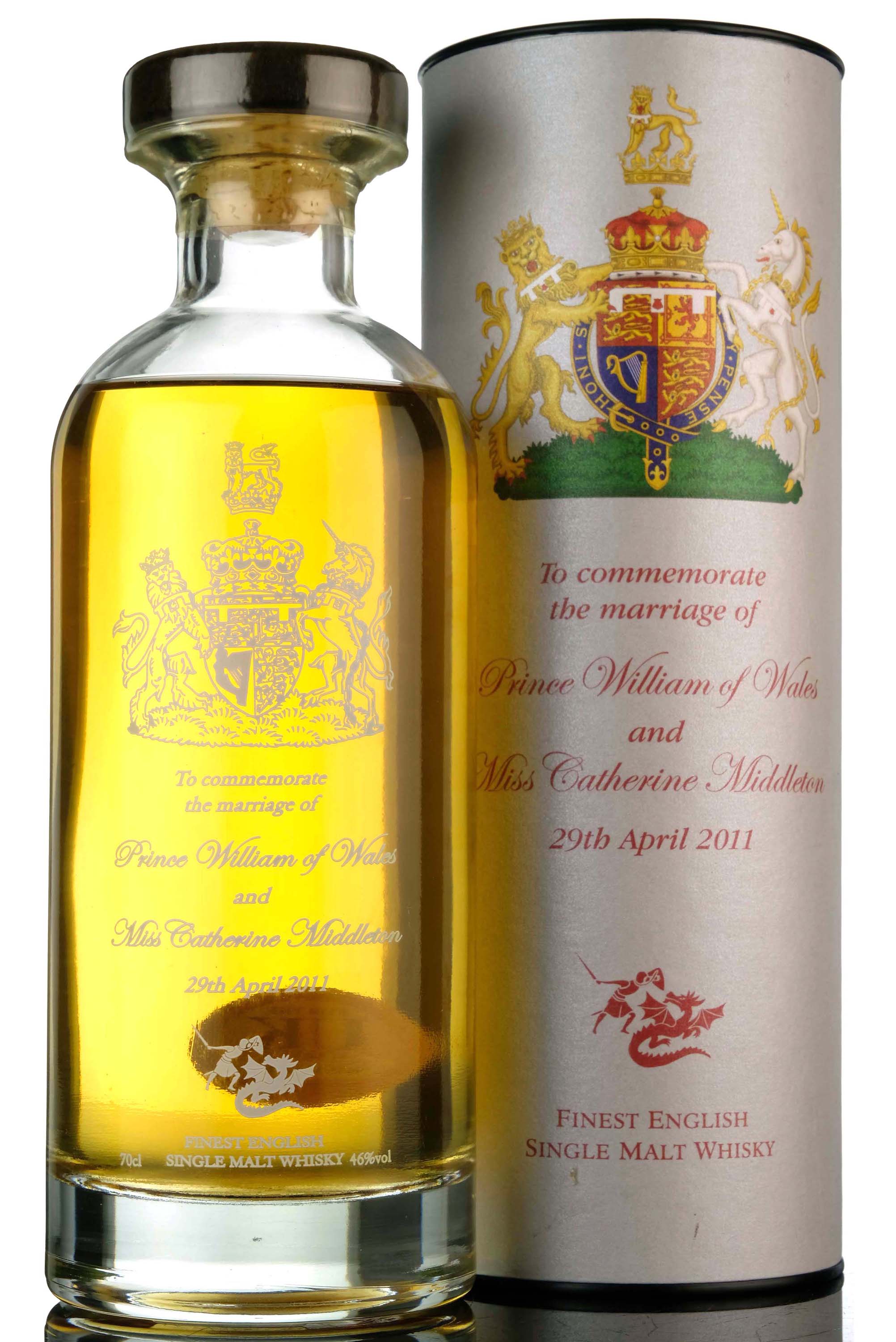 English Whisky William & Kate Royal Marriage 2011