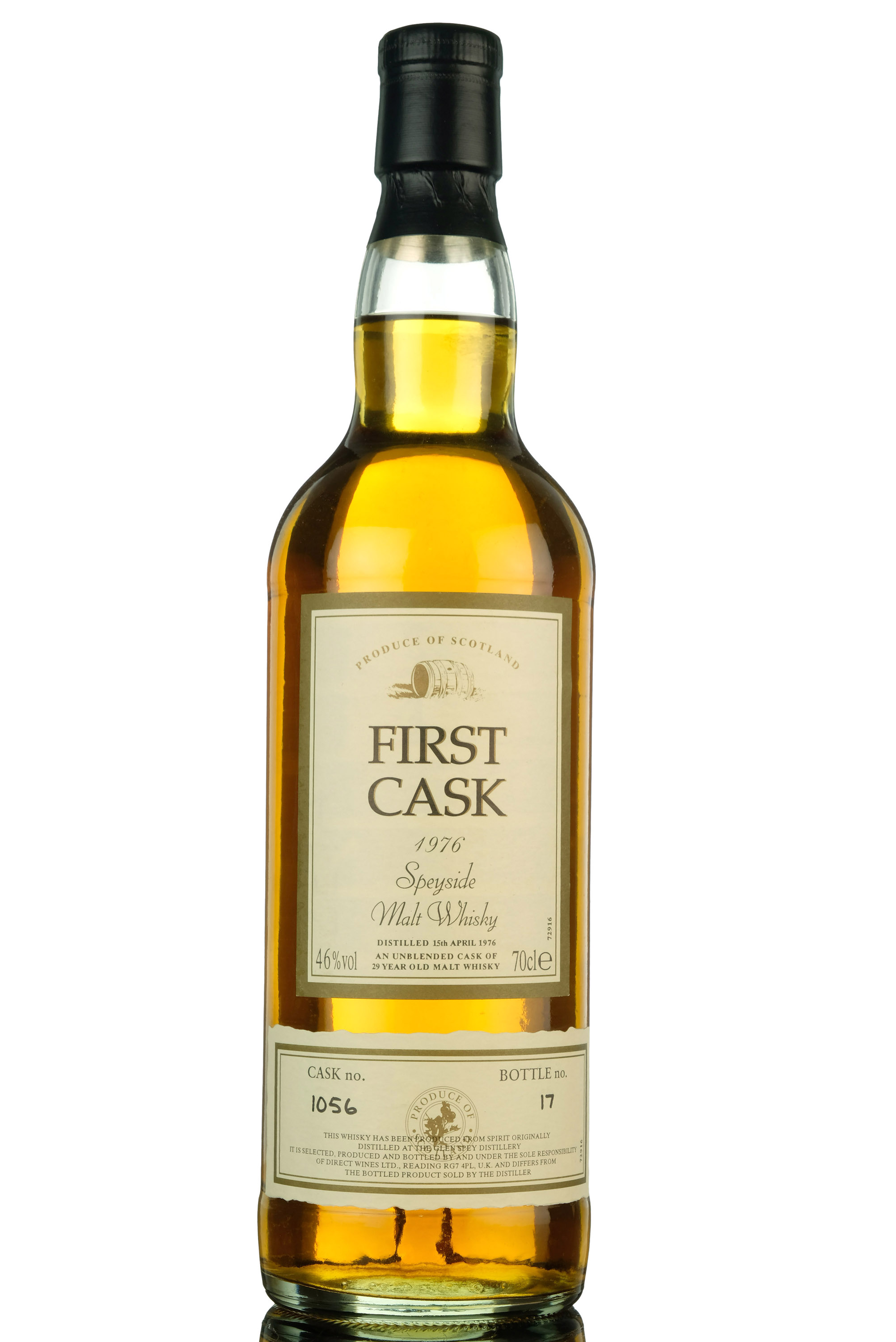 Glen Spey 1976 - 29 Year Old - First Cask - Single Cask 1056