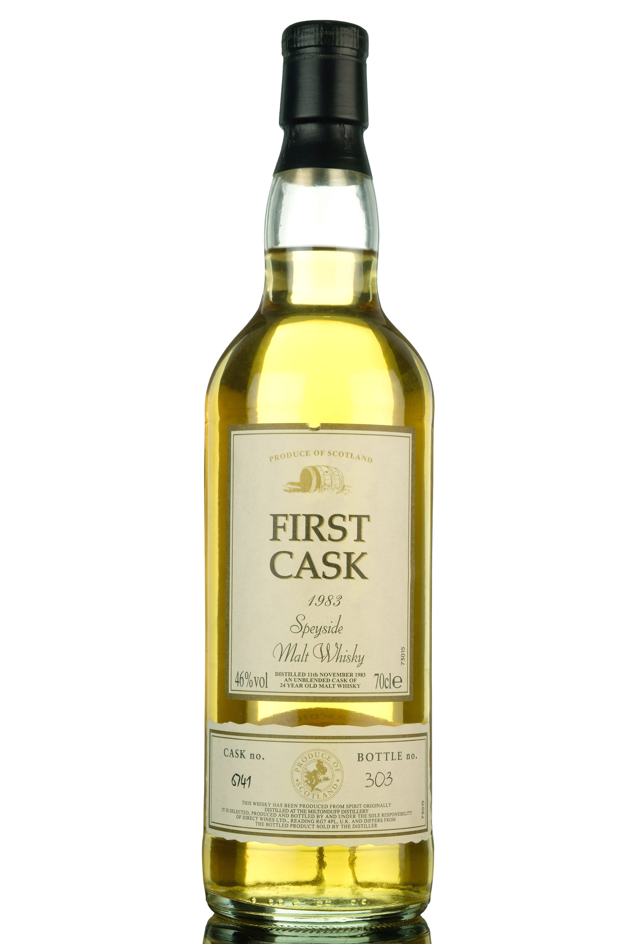 Miltonduff 1983 - 24 Year Old - First Cask - Single Cask 6741