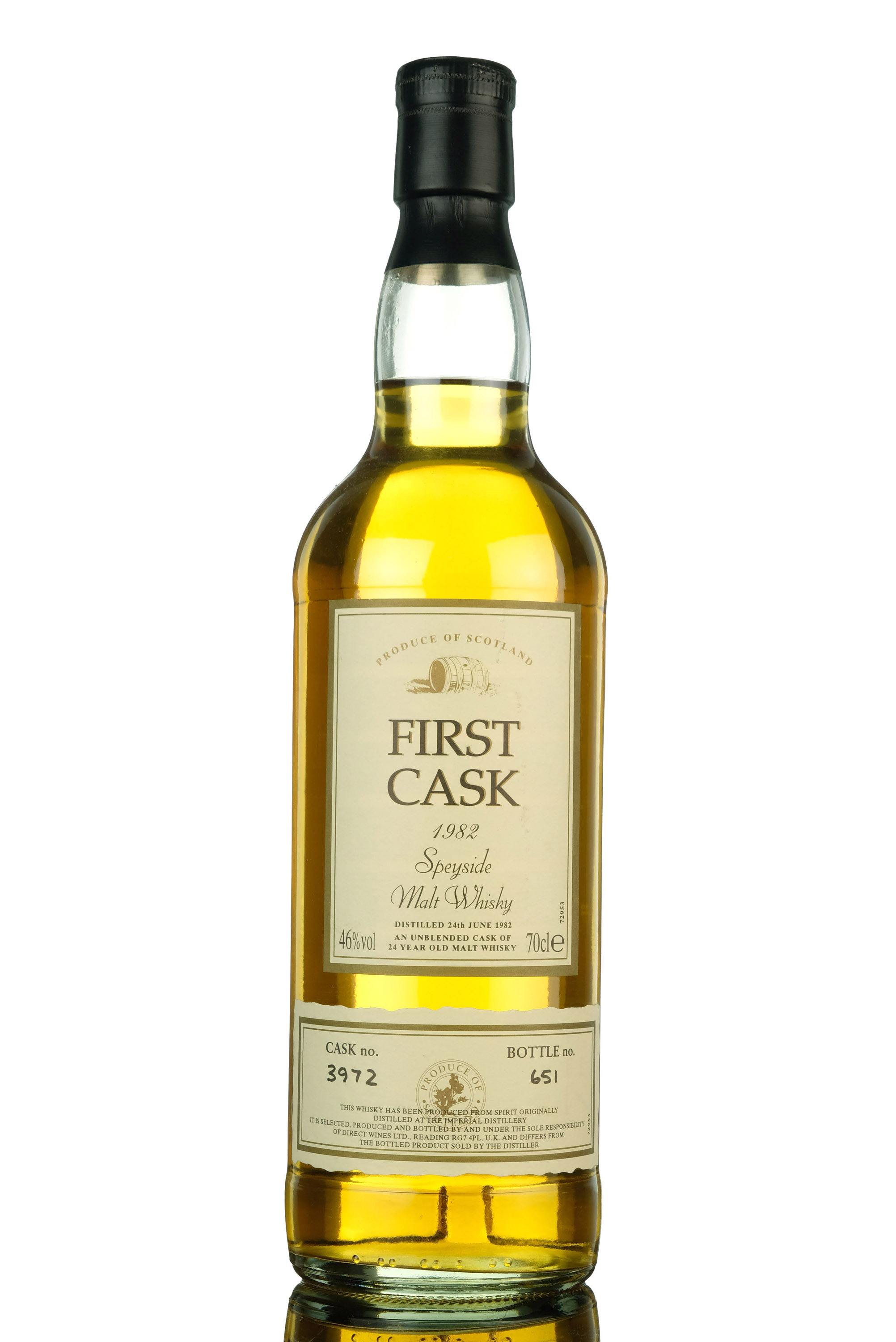 Imperial 1982 - 24 Year Old - First Cask - Single Cask 3972