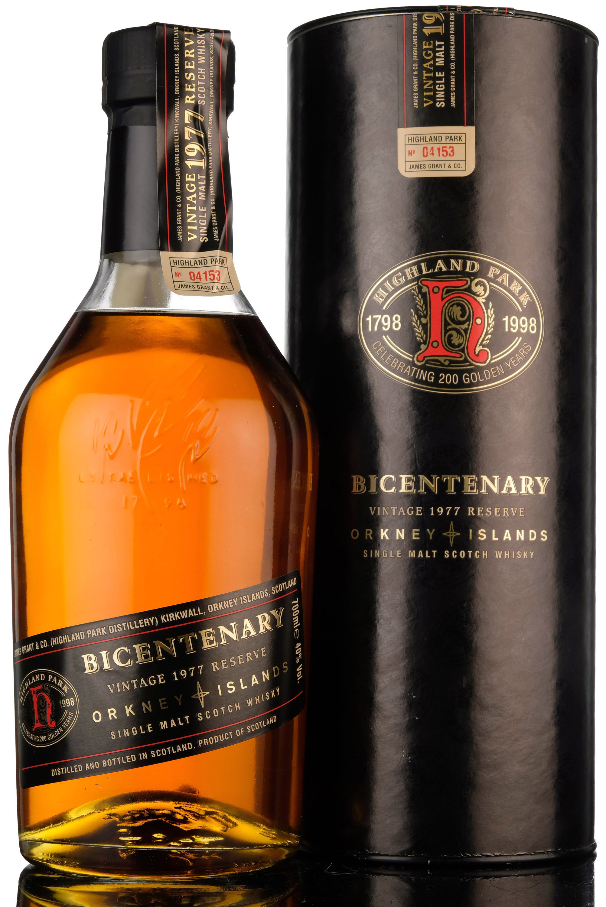 Highland Park 1977 - Bicentenary 1798-1998