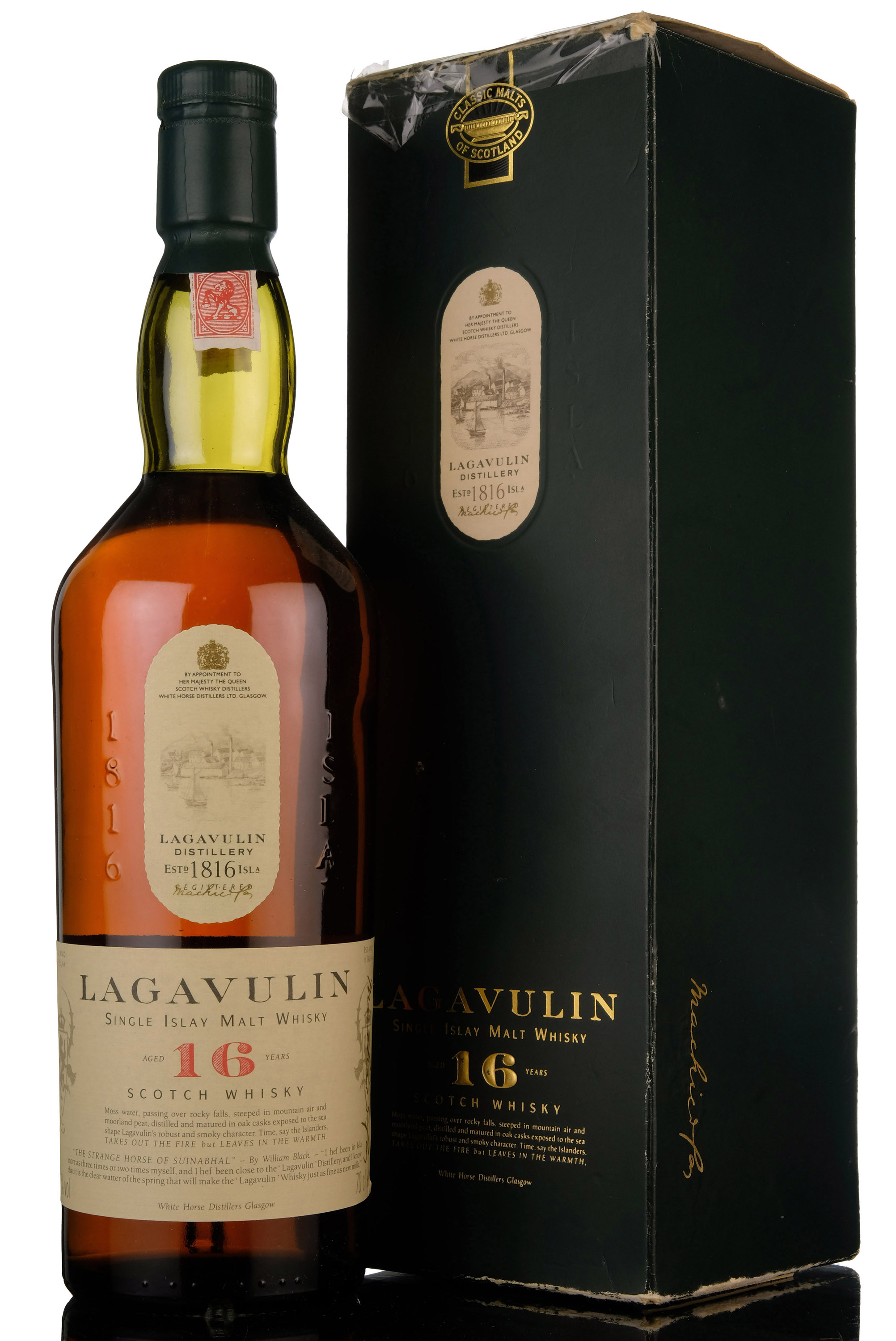 Lagavulin 16 Year Old - White Horse - 1990s