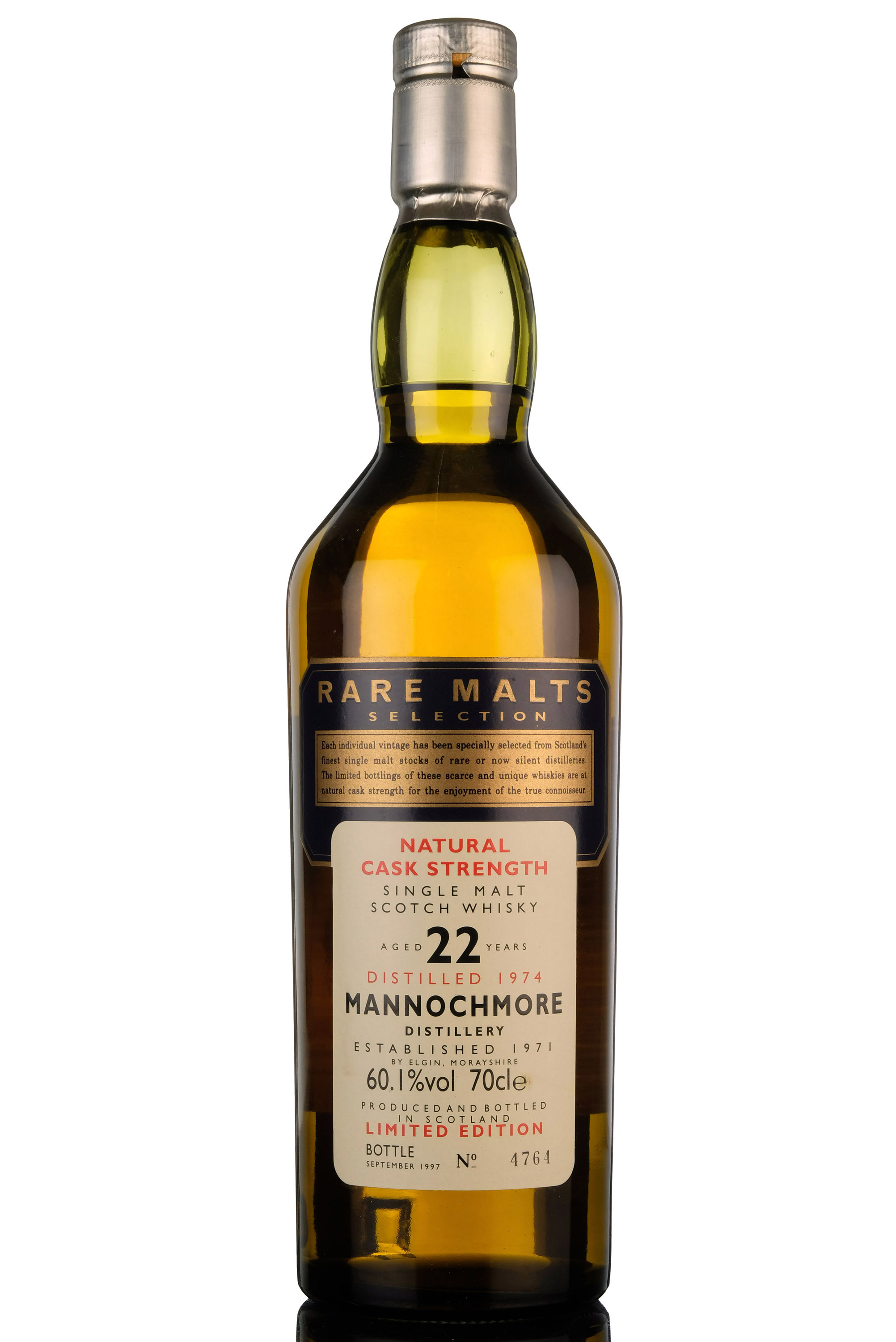 Mannochmore 1974-1997 - 22 Year Old - Rare Malts 60.1%