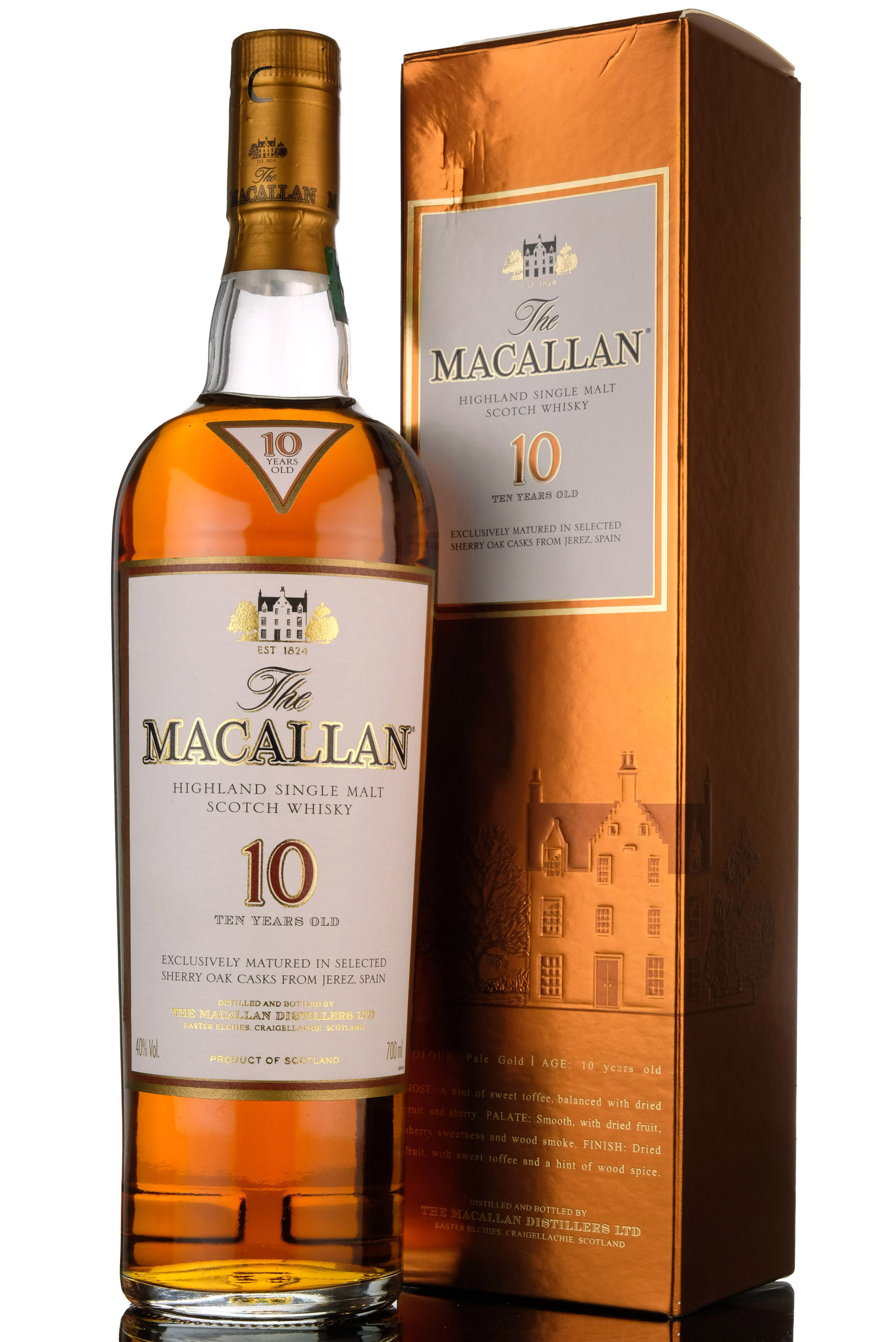 Macallan 10 Year Old - Sherry Cask - Mid 2000s