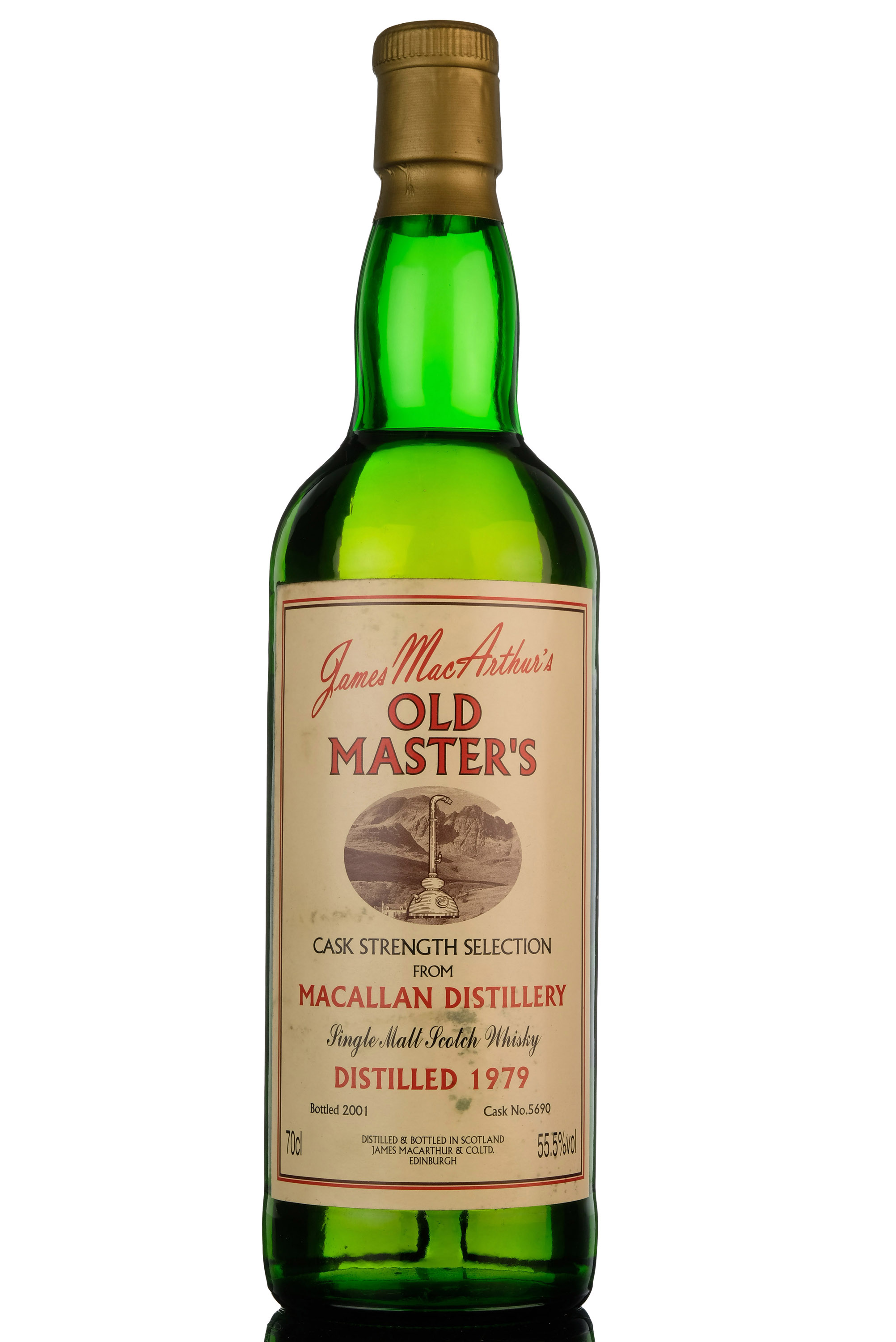 Macallan 1979-2001 - James MacArthurs - Old Masters - Single Cask 5690