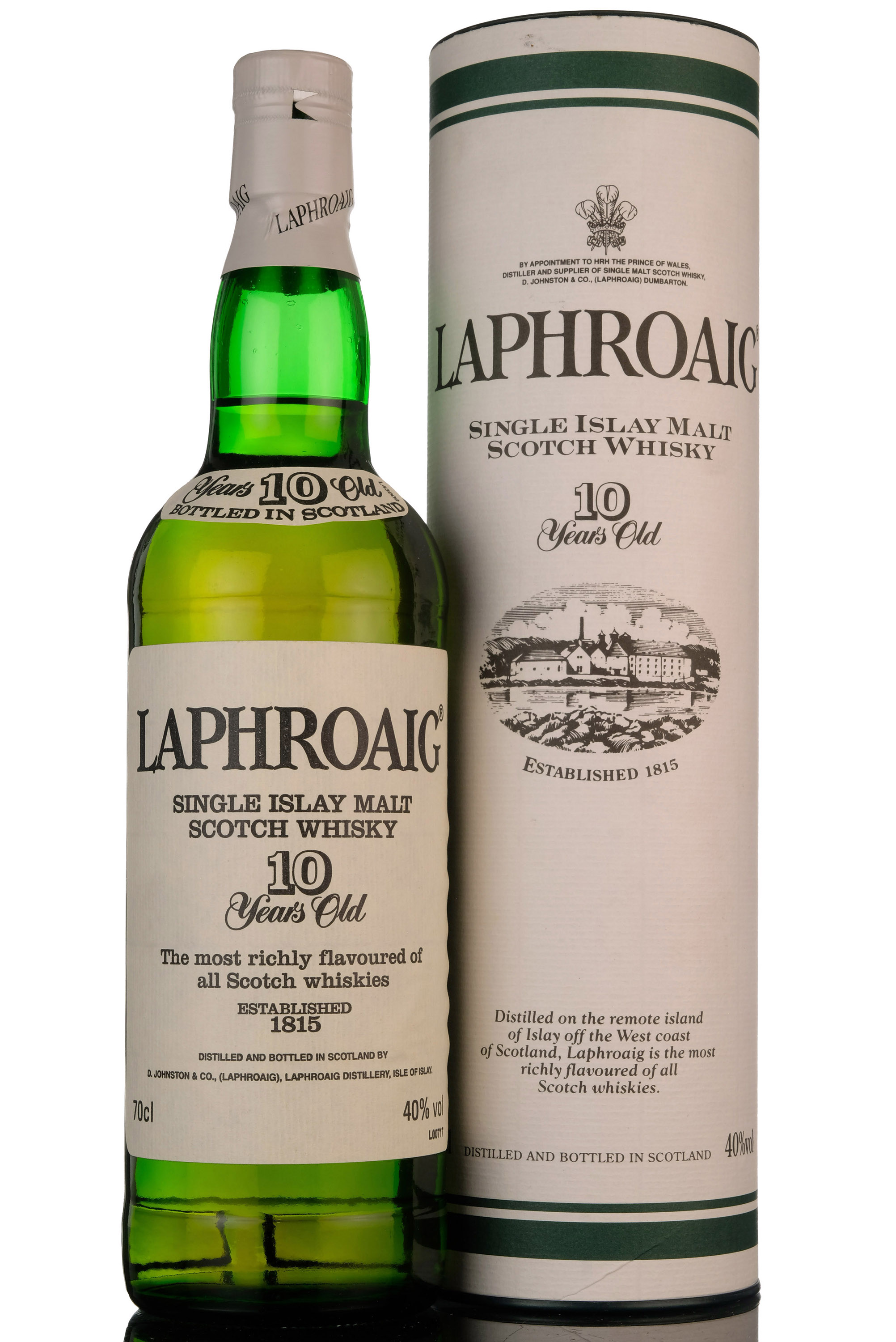 Laphroaig 10 Year Old - Late 1990s