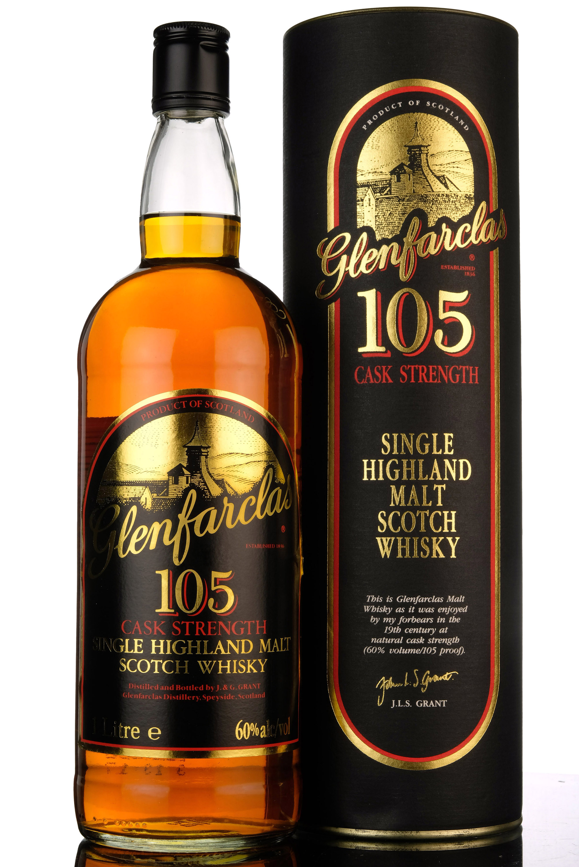 Glenfarclas 105 Cask Strength - 1990s - 1 Litre