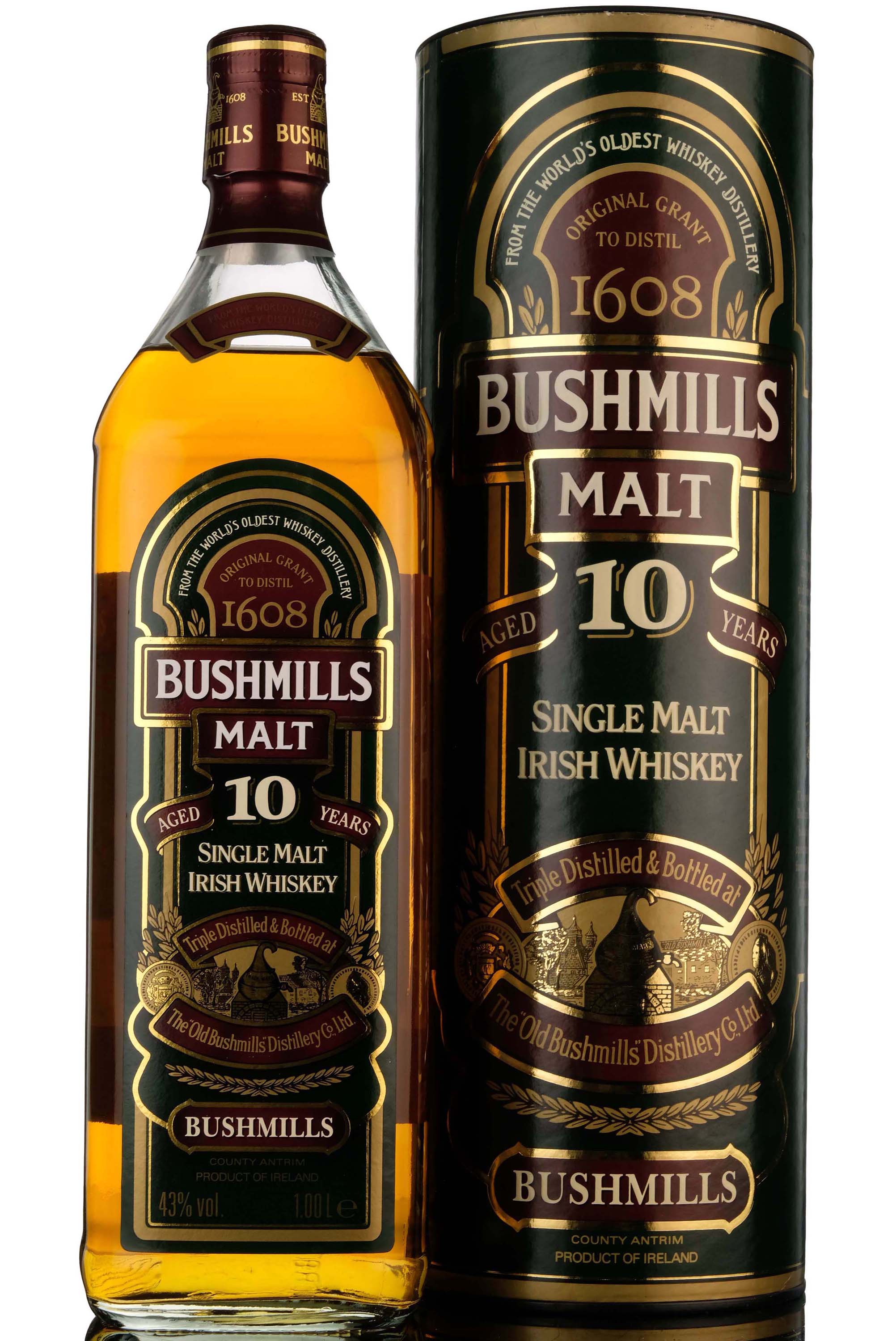 Bushmills Malt 10 Year Old - 1 Litre