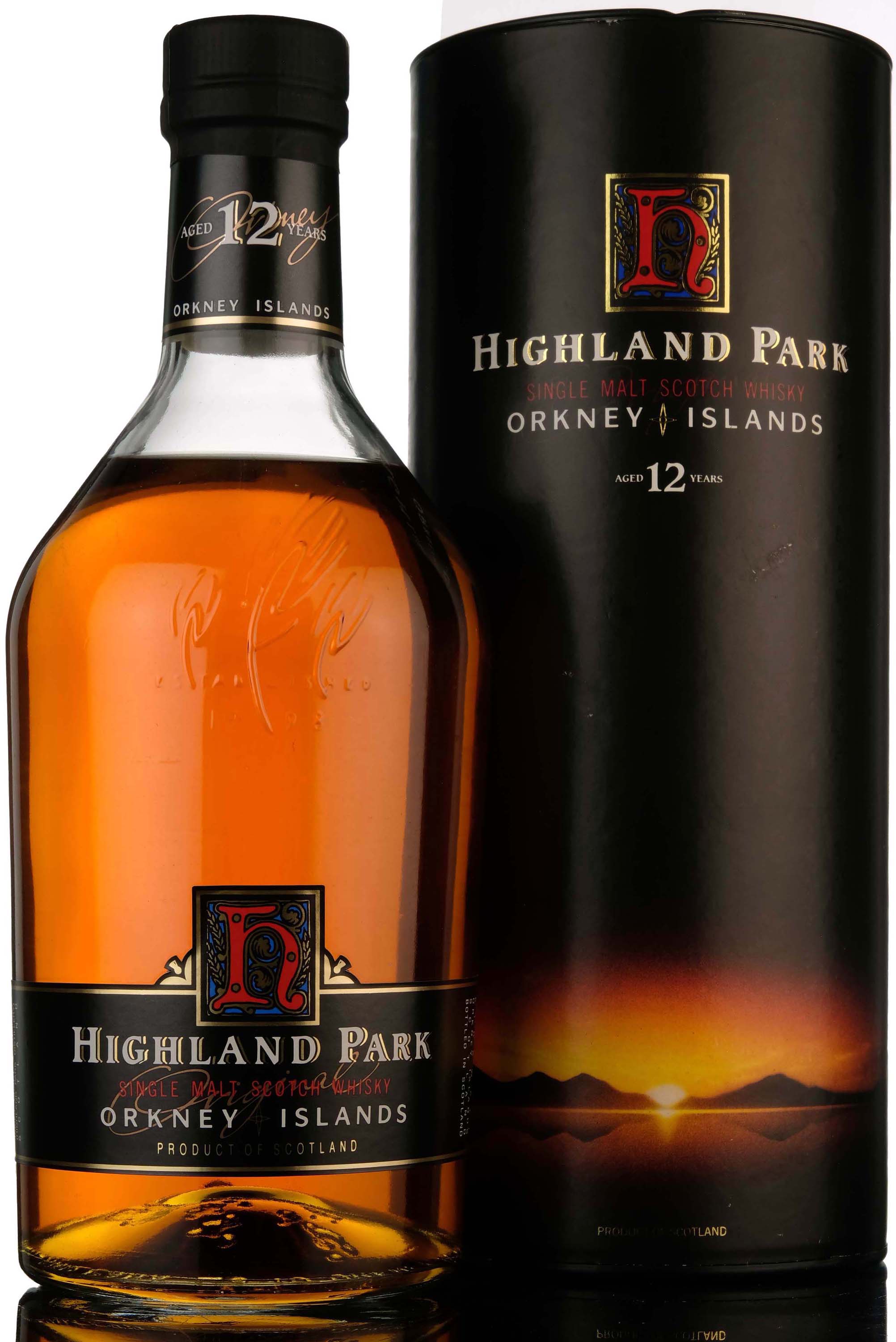 Highland Park 12 Year Old - 1990s - 1 Litre