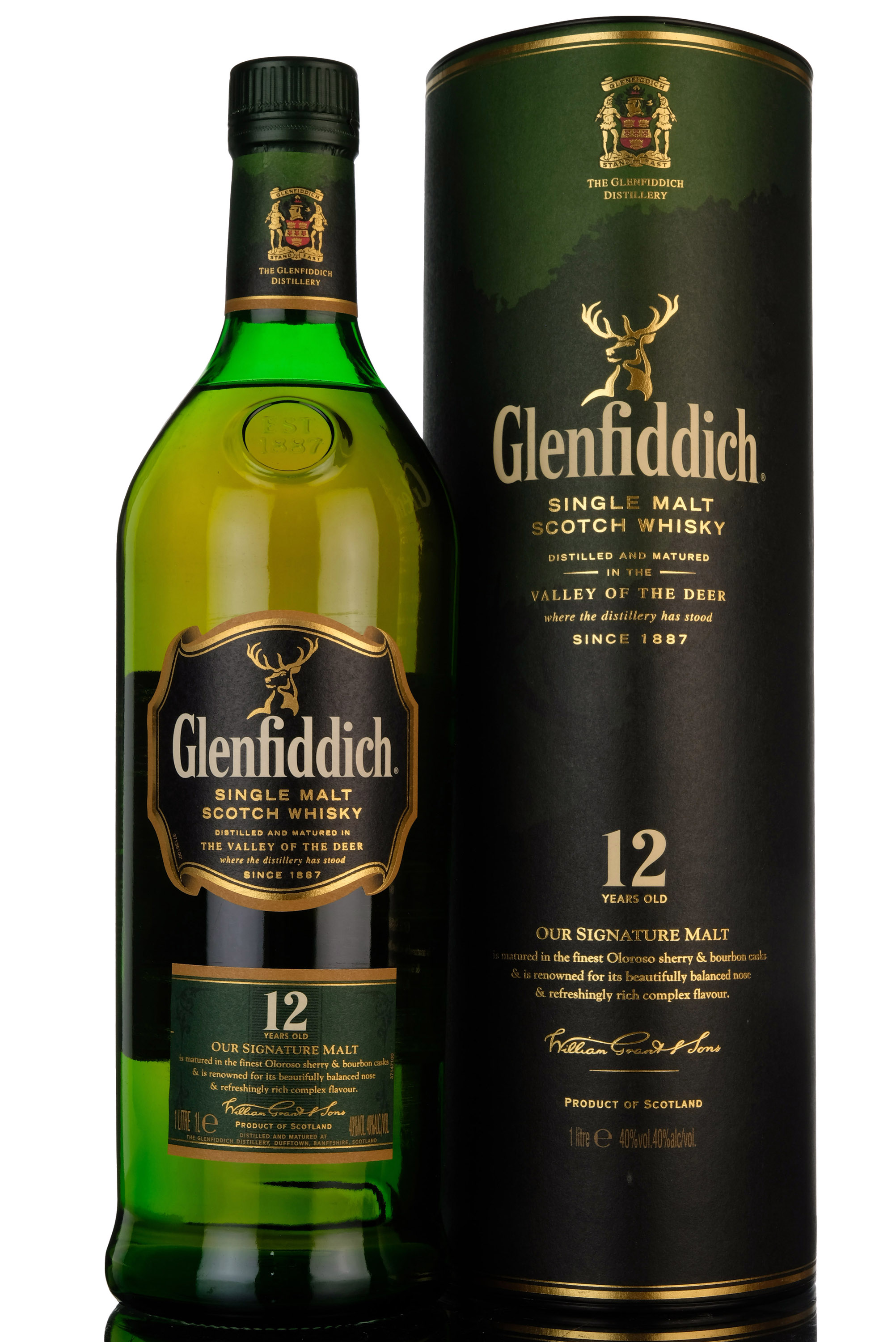 Glenfiddich 12 Year Old - 1 Litre