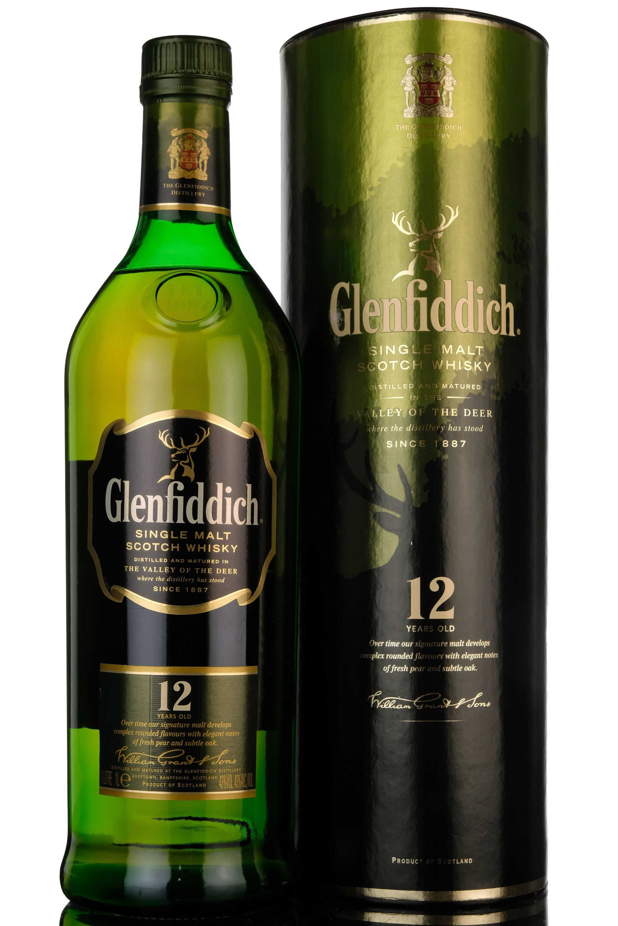 Glenfiddich 12 Year Old - 1 Litre