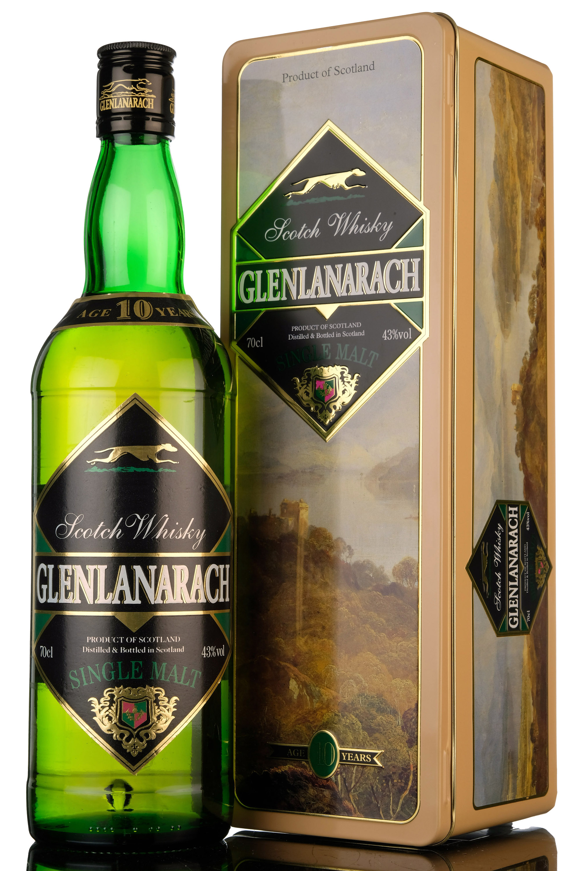 Glenlanarach 10 Year Old - 1990s