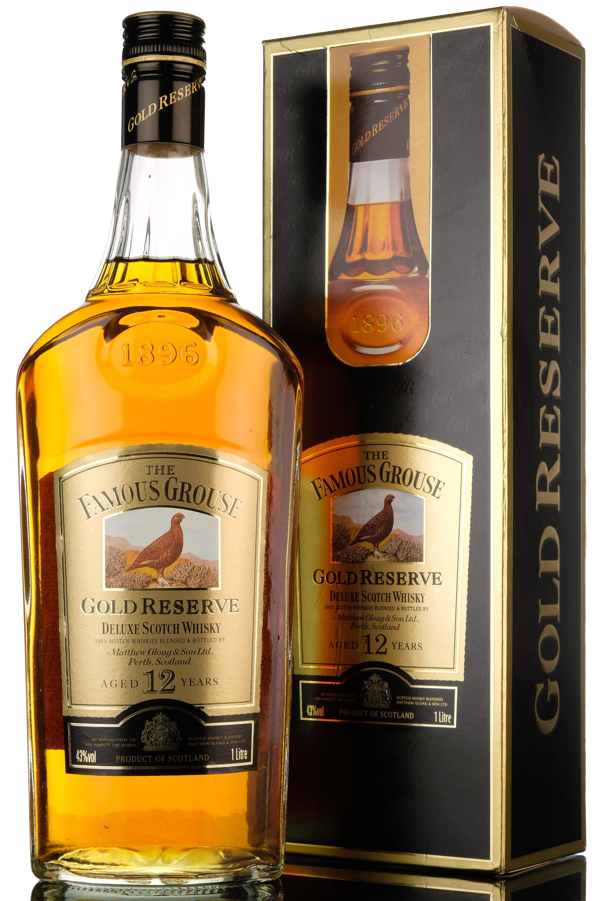 Famous Grouse 12 Year Old - Gold Reserve - 1 Litre
