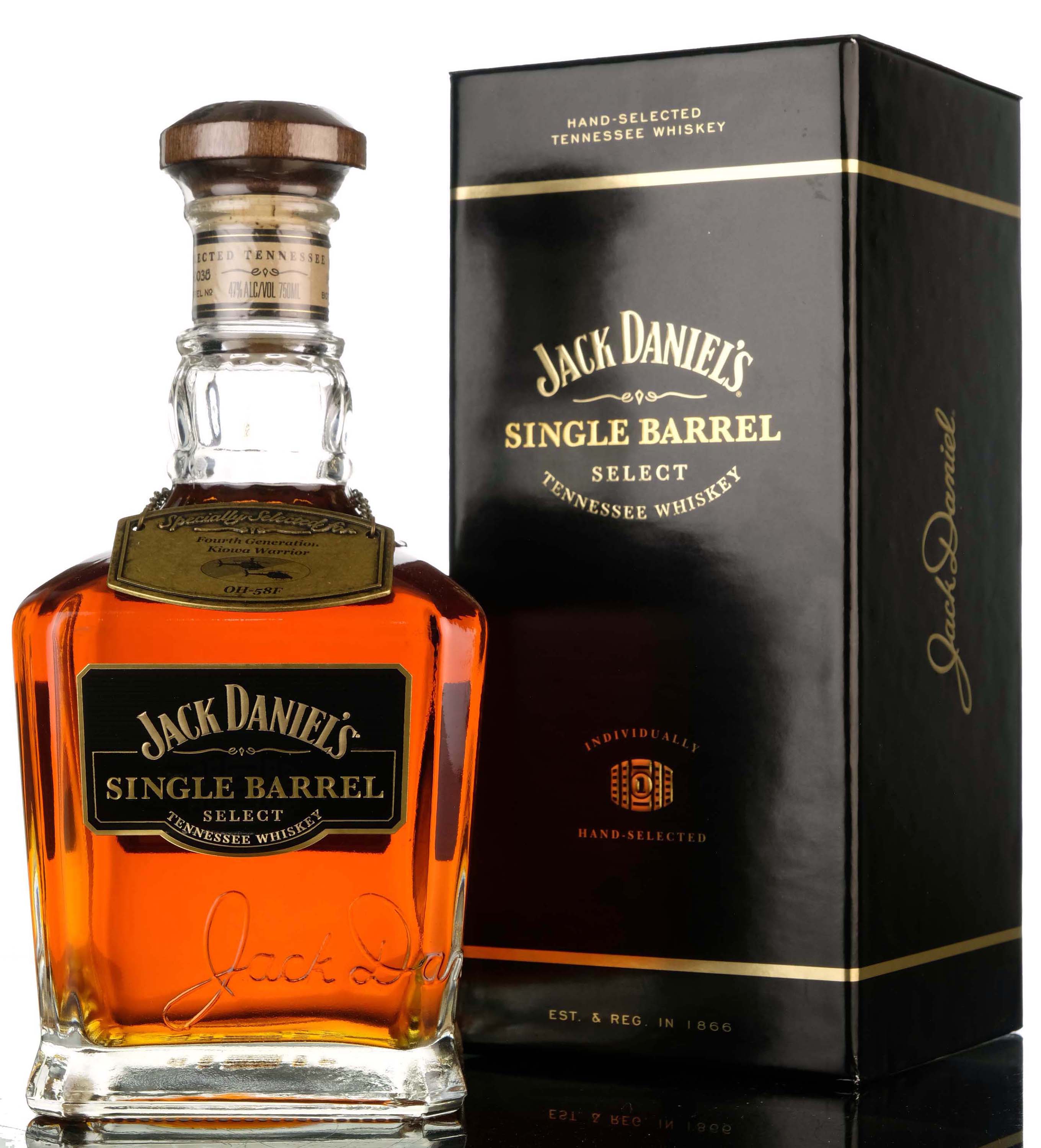 Jack Daniels Single Barrel 12-0038- 2012 Release - Fourth Generation Kiowa Warrior OH-58