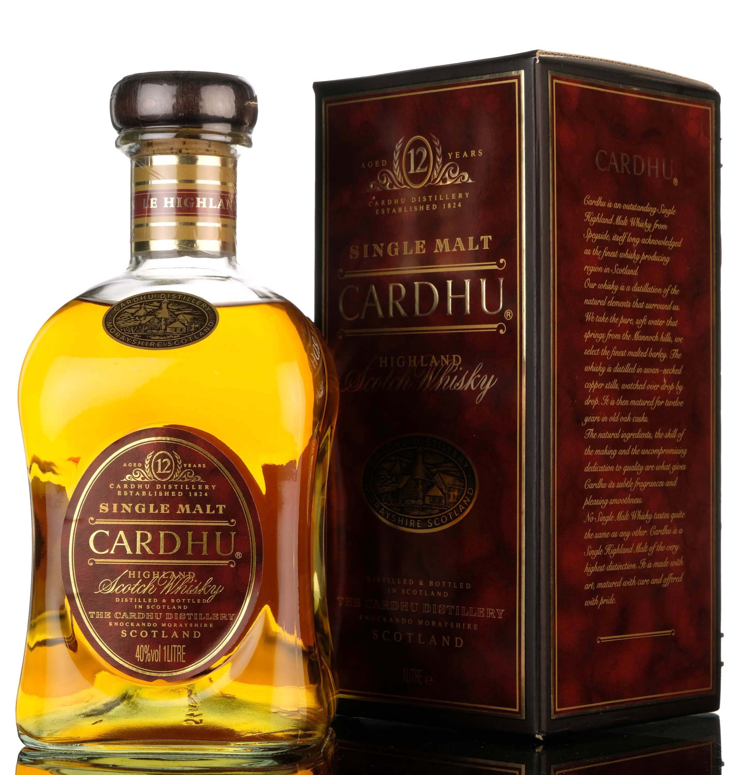 Cardhu 12 Year Old - Circa 2000 - 1 Litre