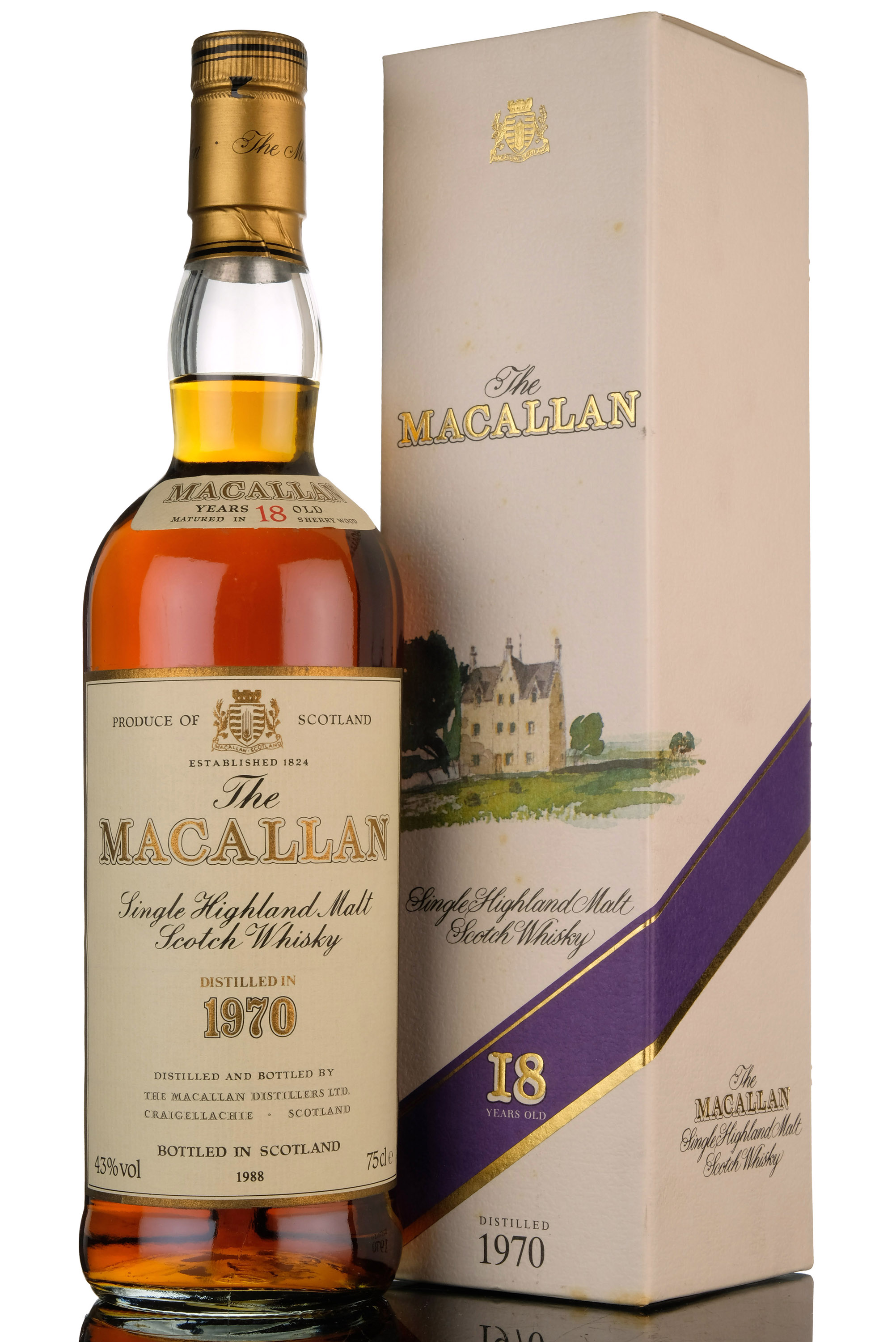 Macallan 1970-1988 - 18 Year Old - Sherry Cask