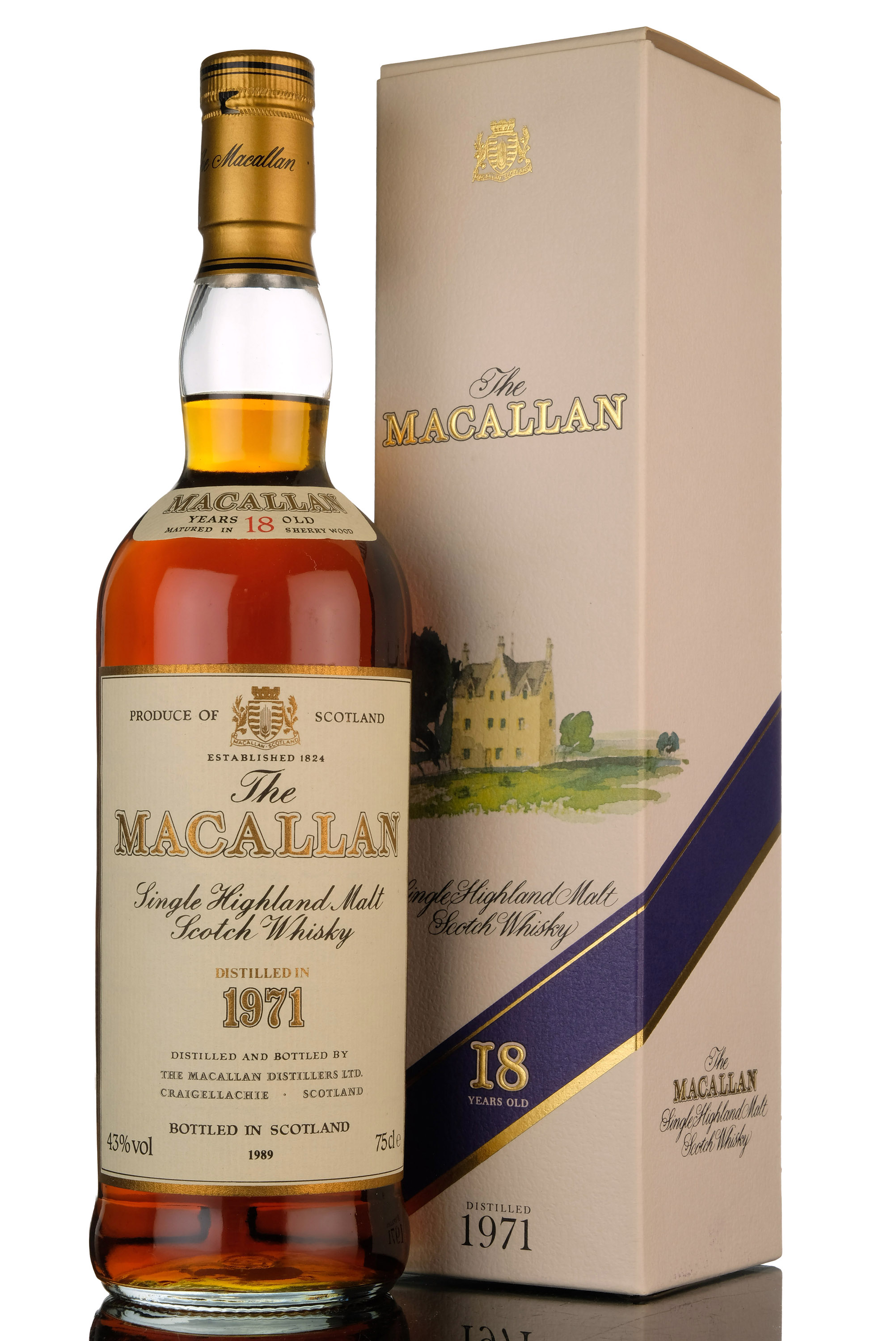 Macallan 1971-1989 - 18 Year Old - Sherry Cask