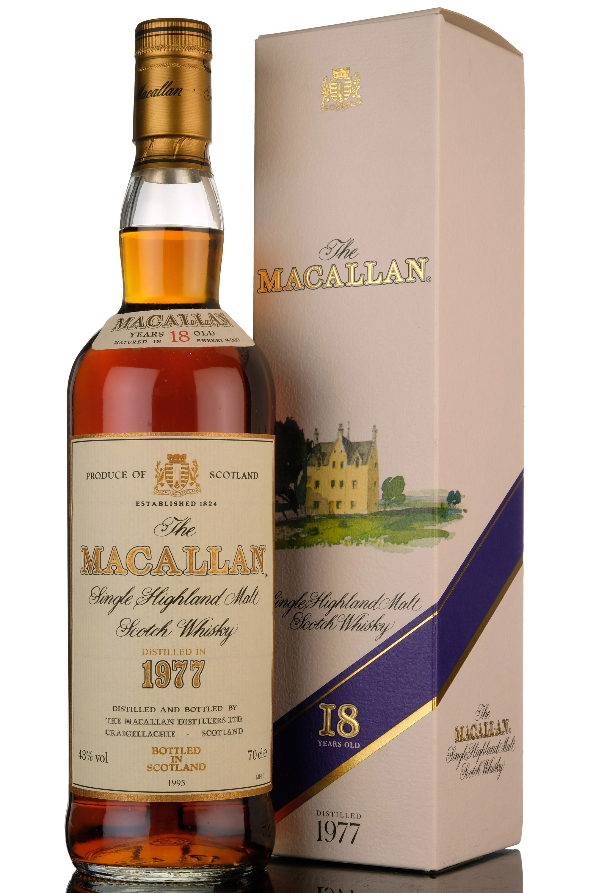 Macallan 1977-1995 - 18 Year Old - Sherry Cask