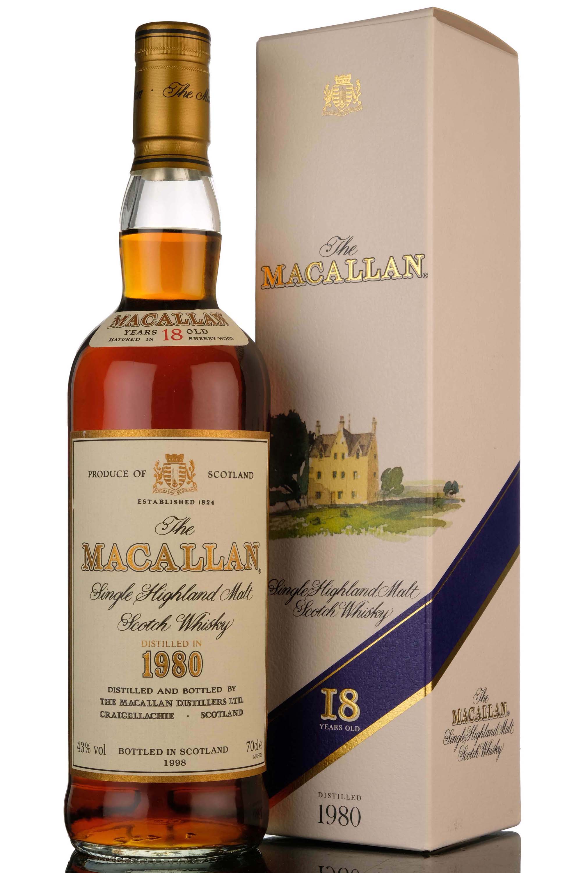 Macallan 1980-1998 - 18 Year Old - Sherry Cask