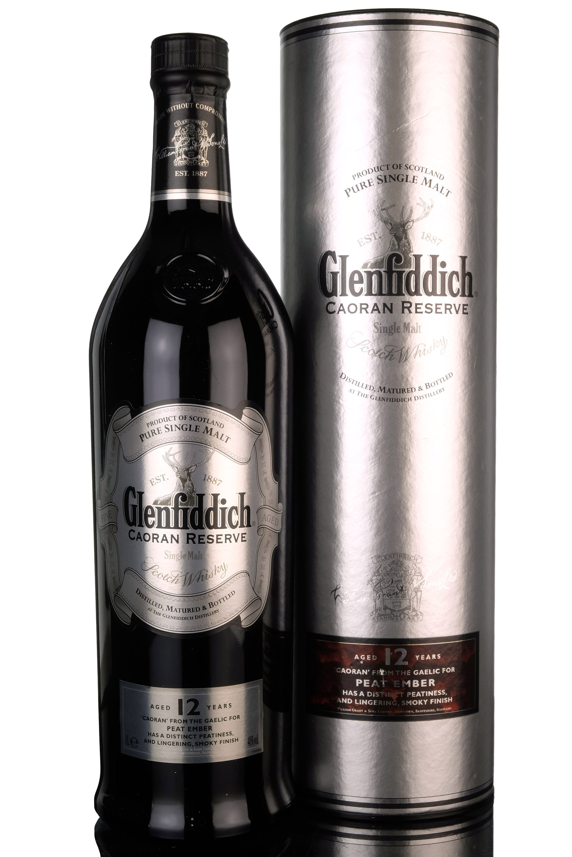 Glenfiddich 12 Year Old - Caoran Reserve - Peat Ember - 2005 Release - 1 Litre