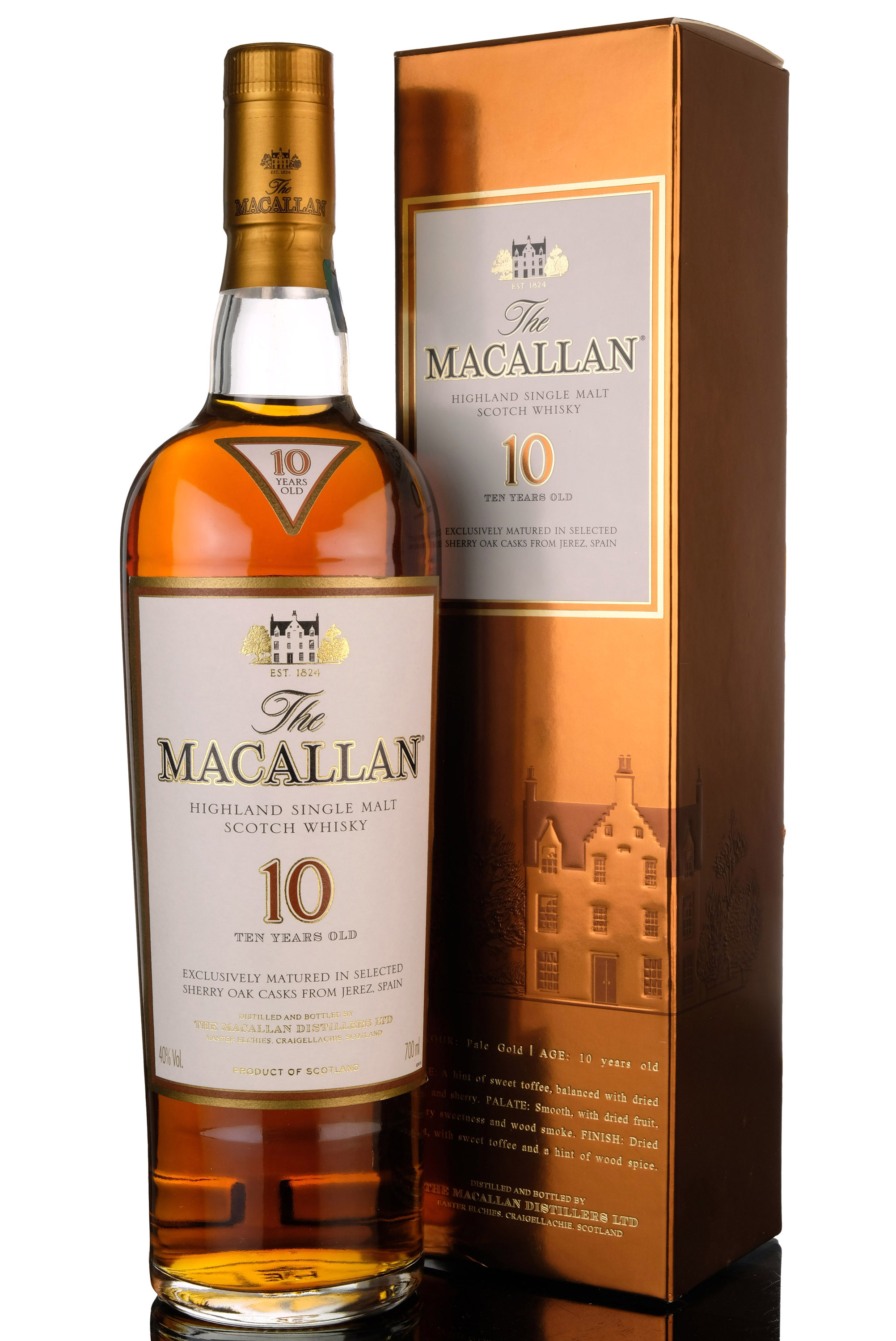 Macallan 10 Year Old - Sherry Cask - Mid 2000s