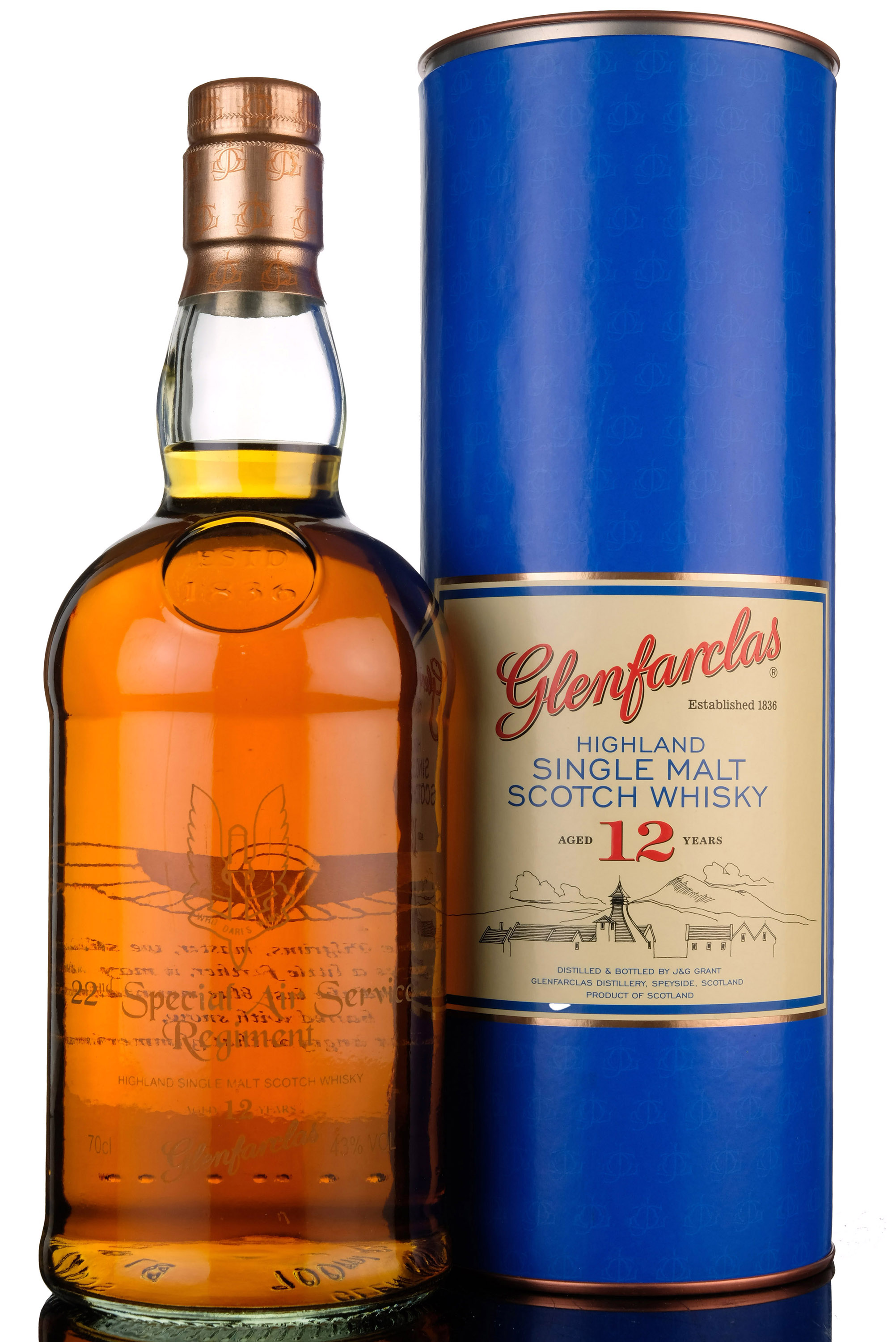 Glenfarclas 12 Year Old - 22 Special Air Service Regiment