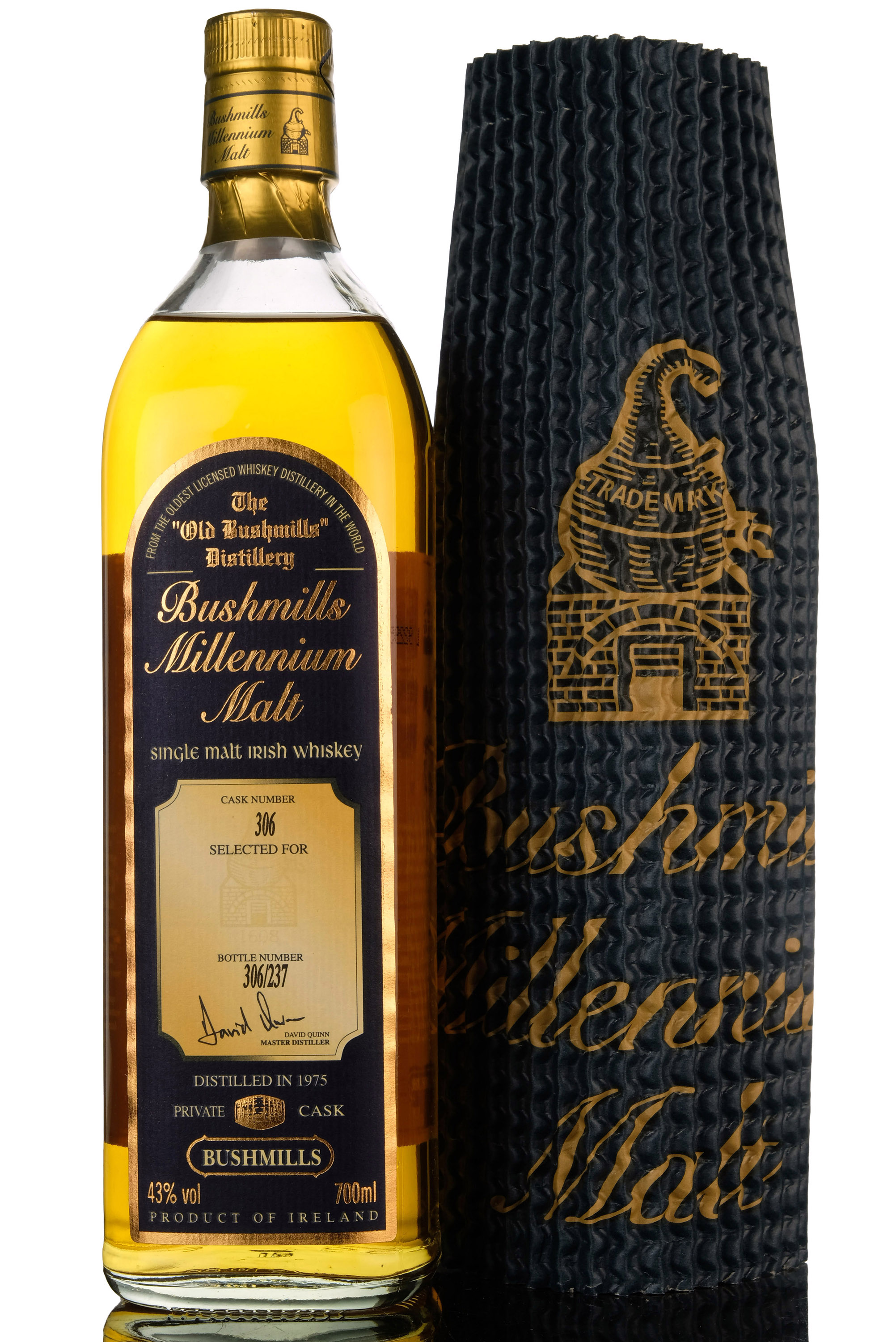 Bushmills Millennium Malt 1975-2000 - Private Single Cask 306