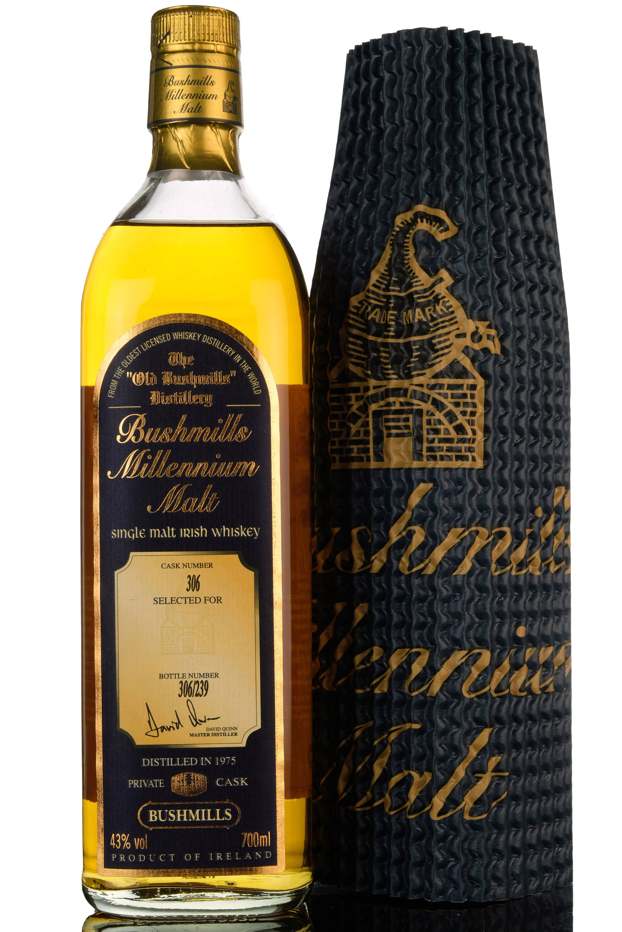 Bushmills Millennium Malt 1975-2000 - Private Single Cask 306