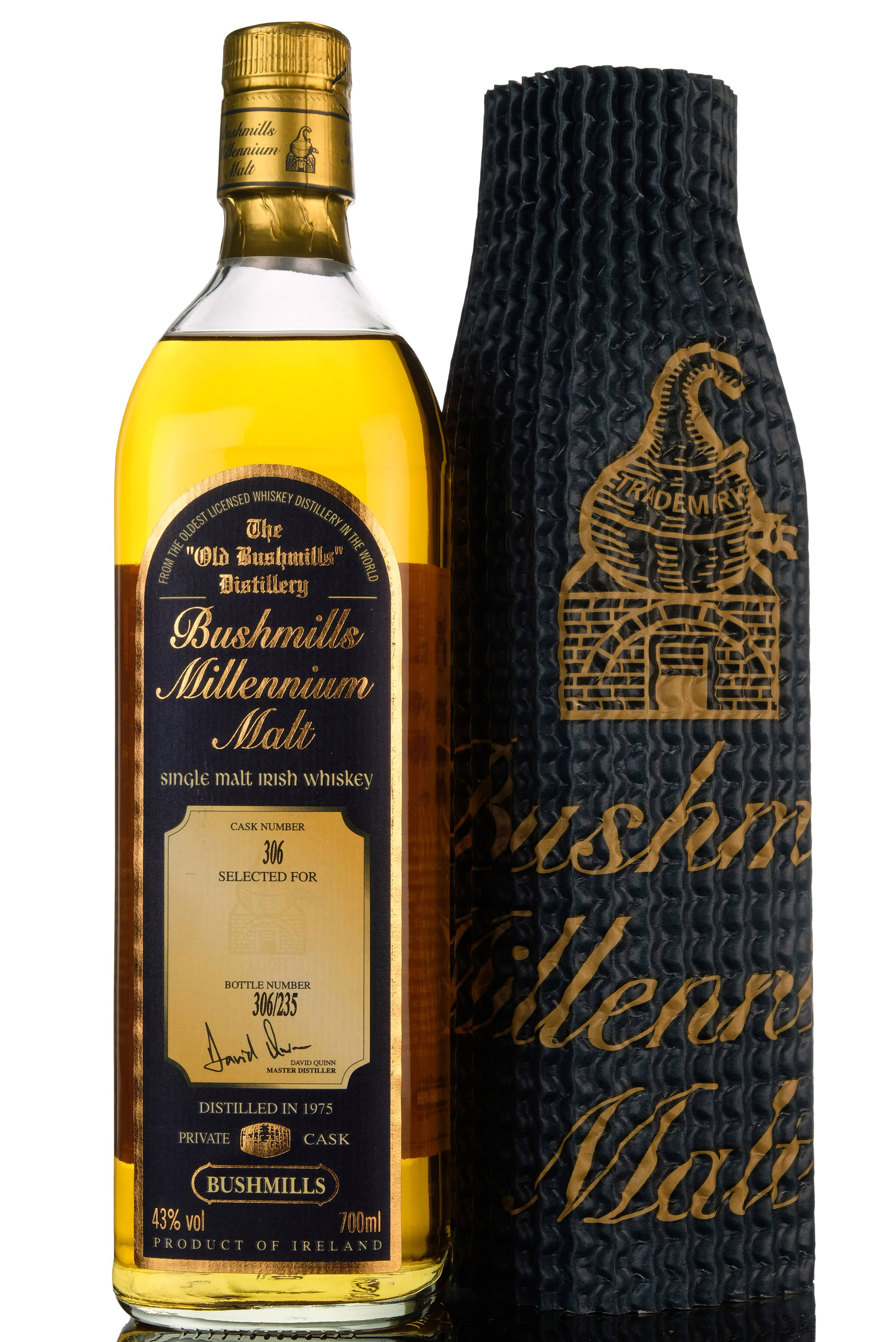 Bushmills Millennium Malt 1975-2000 - Private Single Cask 306