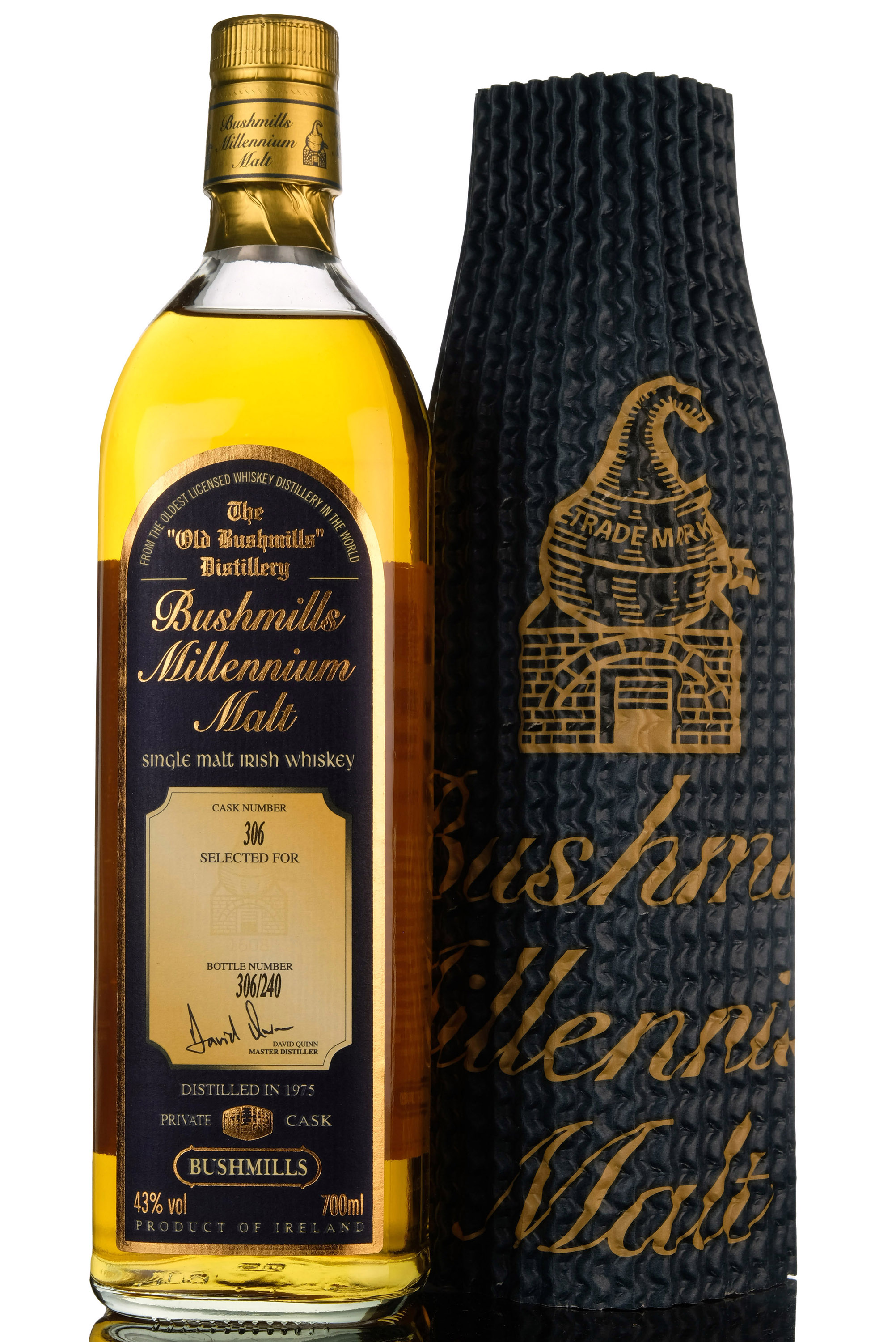 Bushmills Millennium Malt 1975-2000 - Private Single Cask 306