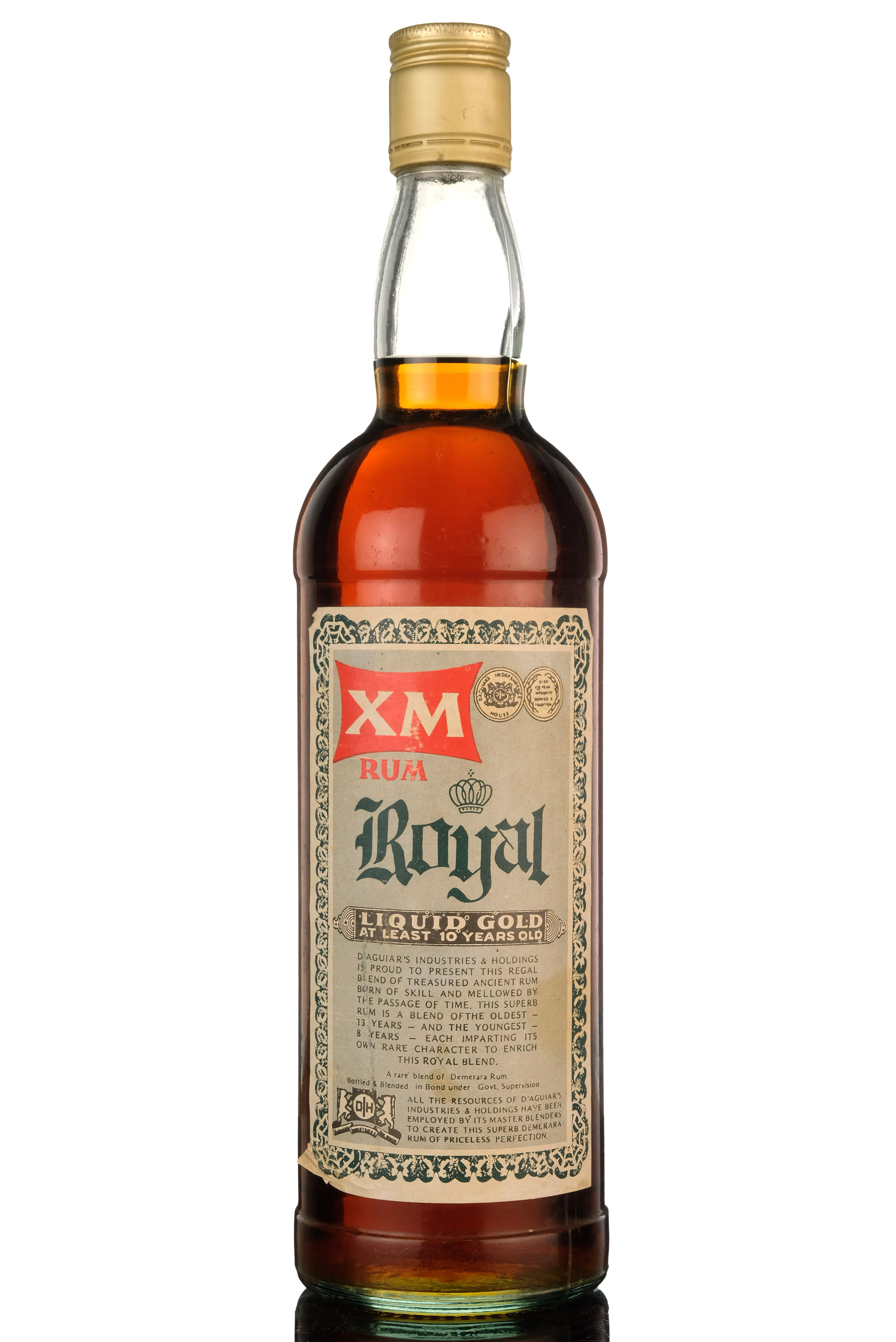 XM Royal At Least 10 Year Old Liquid Gold Demerara Rum - Trinidad Distillers Ltd
