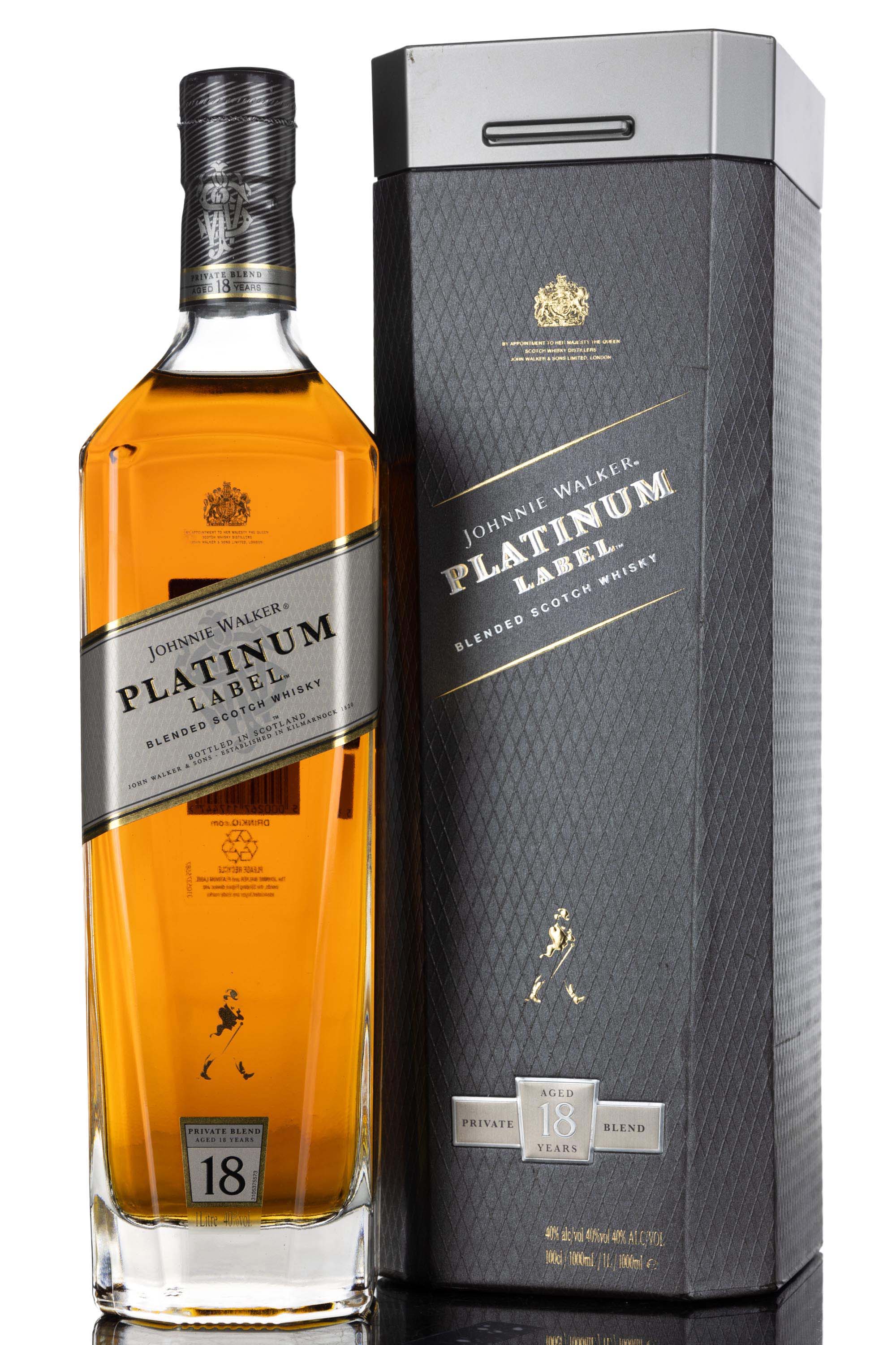 Johnnie Walker 18 Year Old - Platinum Label - 1 Litre