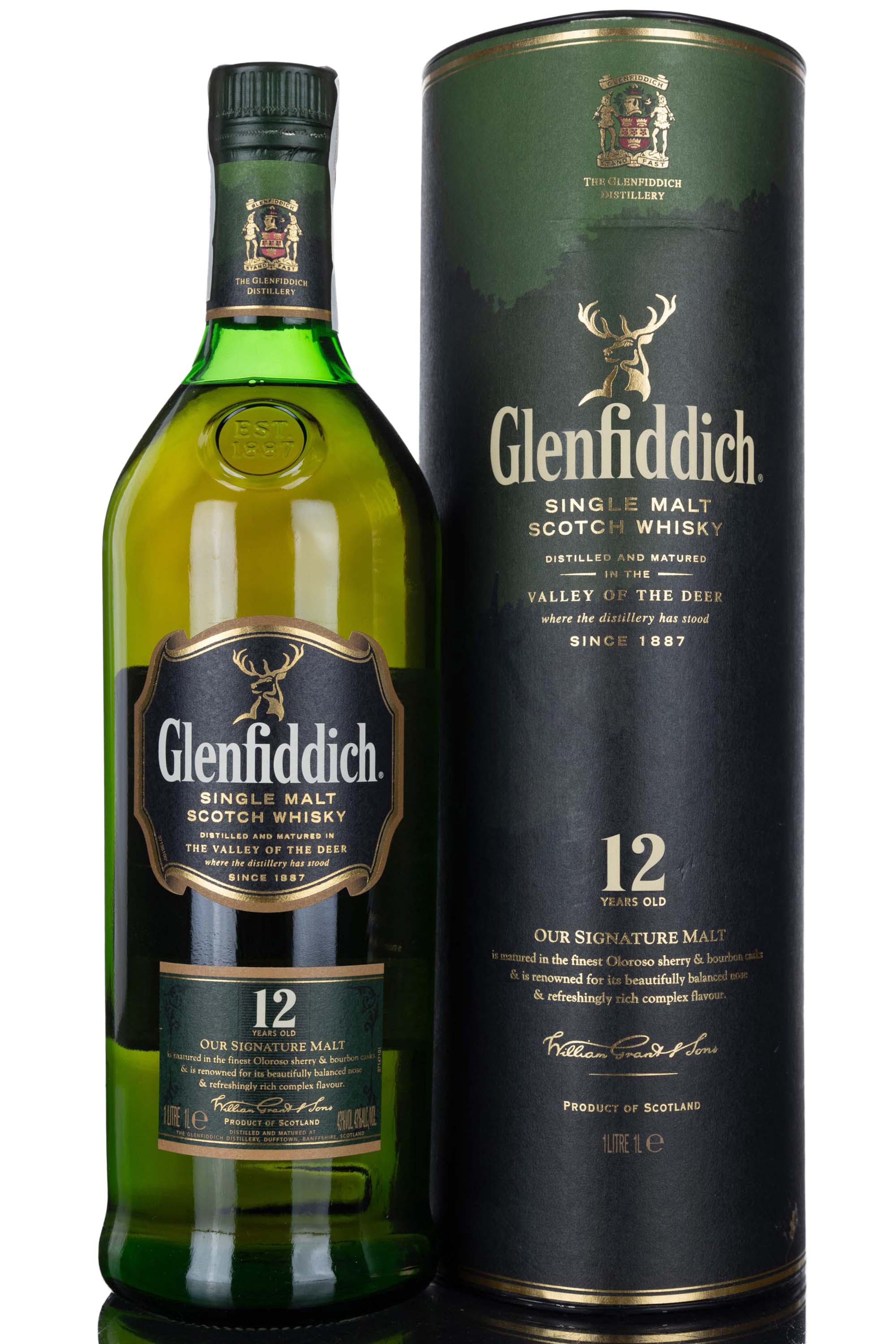 Glenfiddich 12 Year Old - 1 Litre