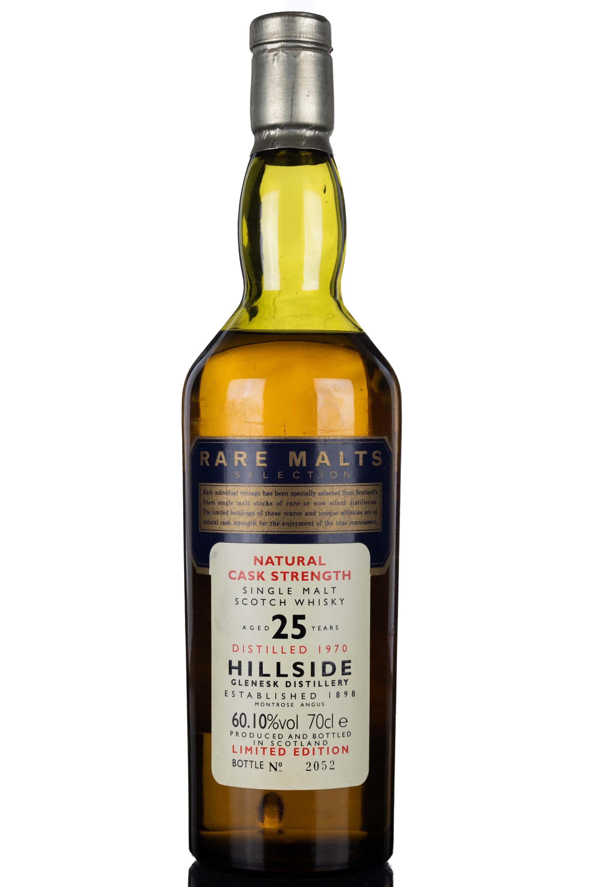 Hillside 1970 - 25 Year Old - Rare Malts 60.10%