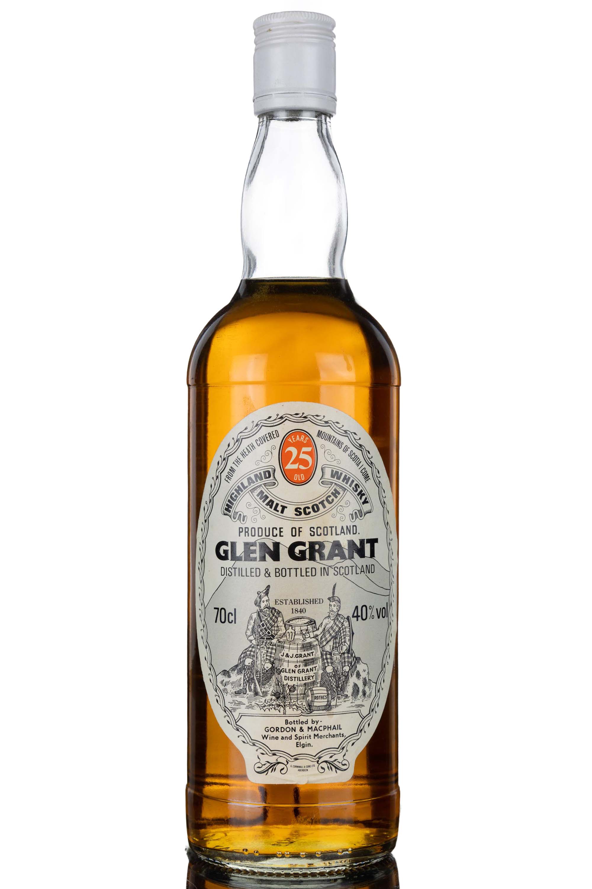 Glen Grant 25 Year Old - Gordon & MacPhail - 1990s