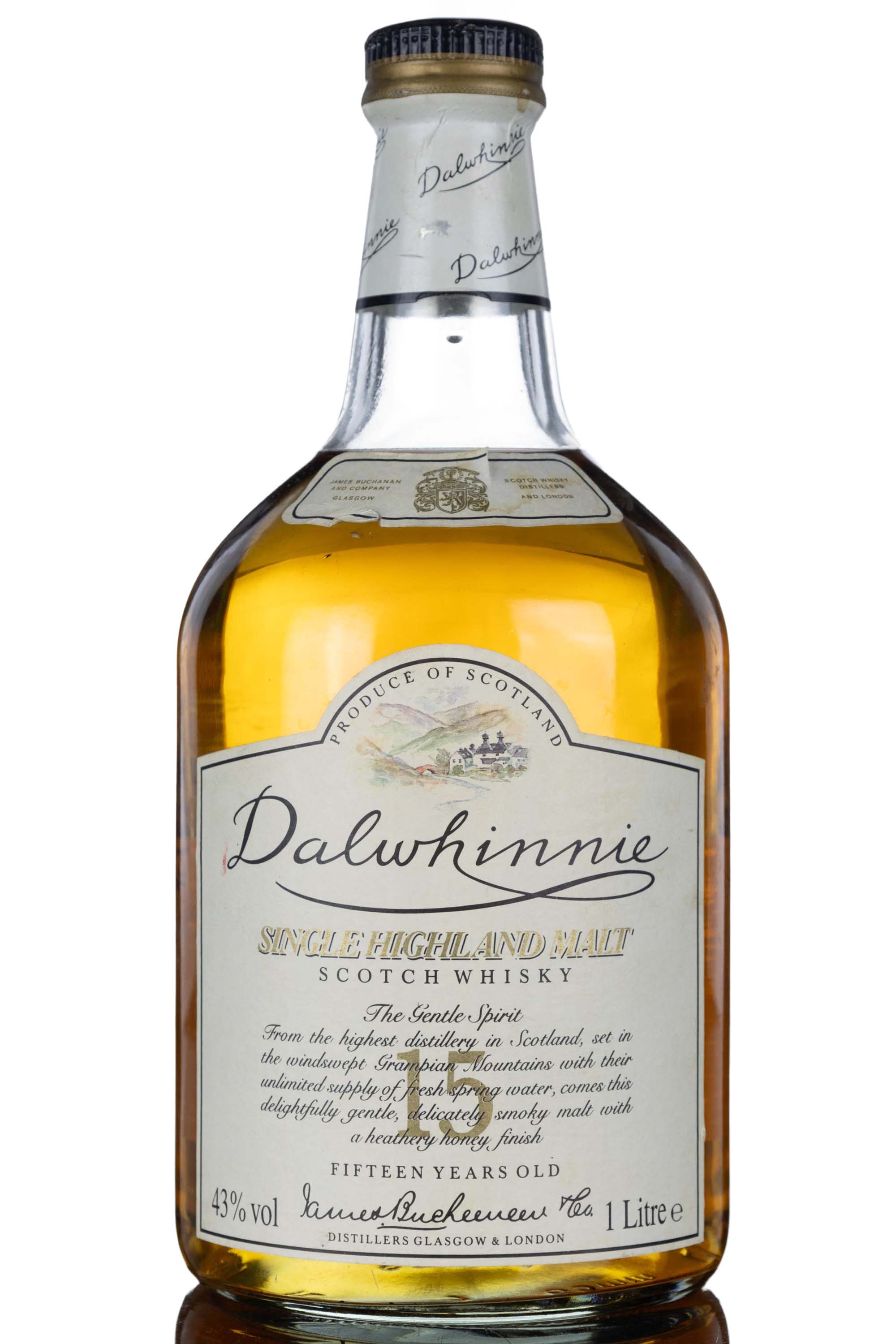 Dalwhinnie 15 Year Old - 1990s - 1 Litre