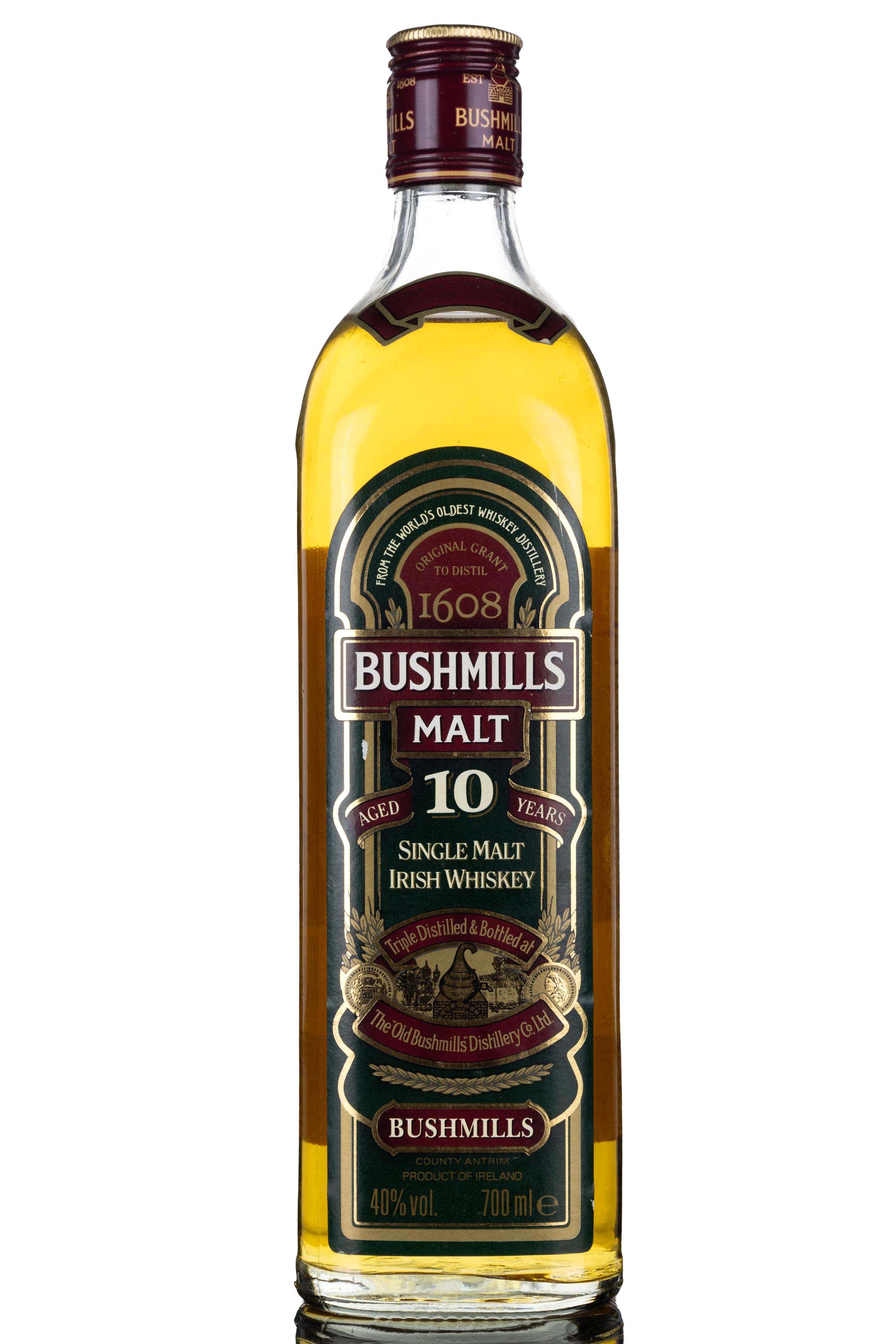 Bushmills Malt 10 Year Old - 1990s