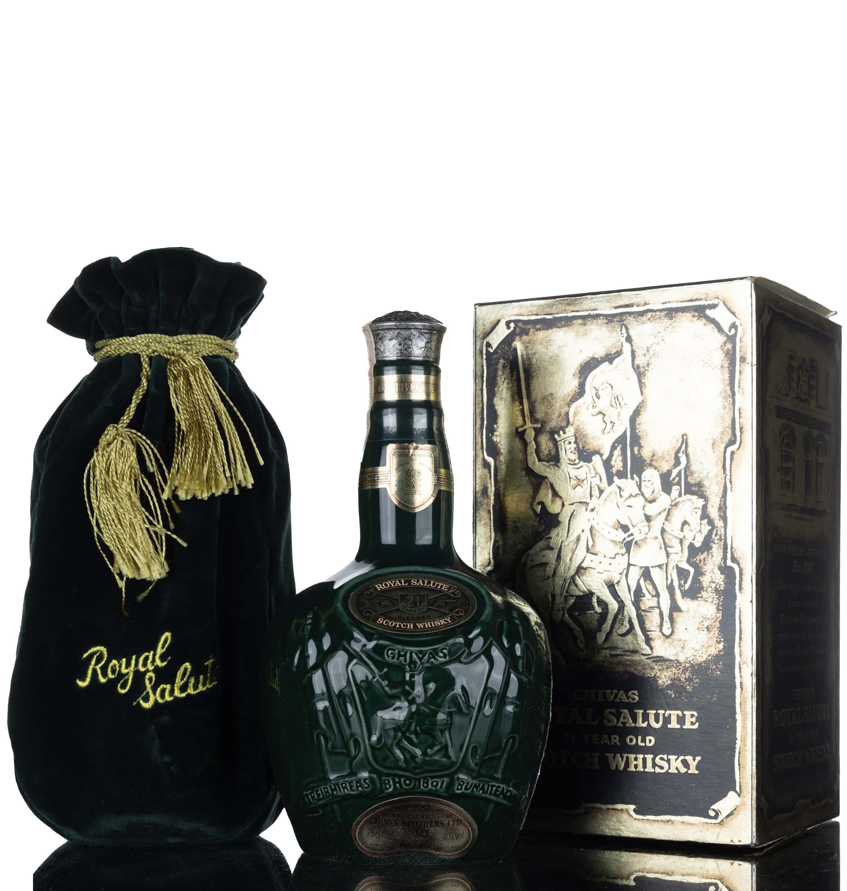 Royal Salute 21 Year Old - Green Ceramic