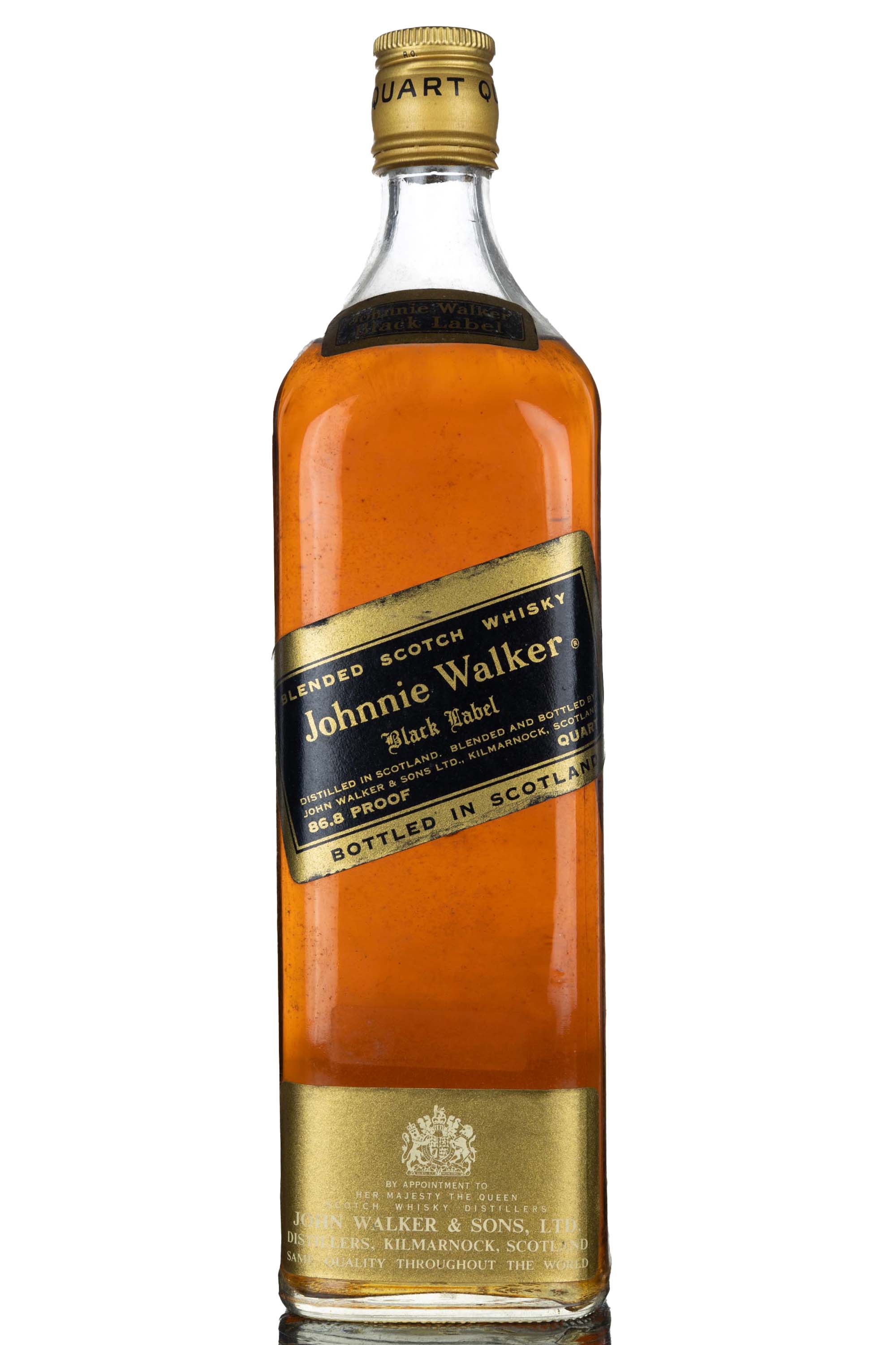 Johnnie Walker Black Label - 1970s - 1 Quart