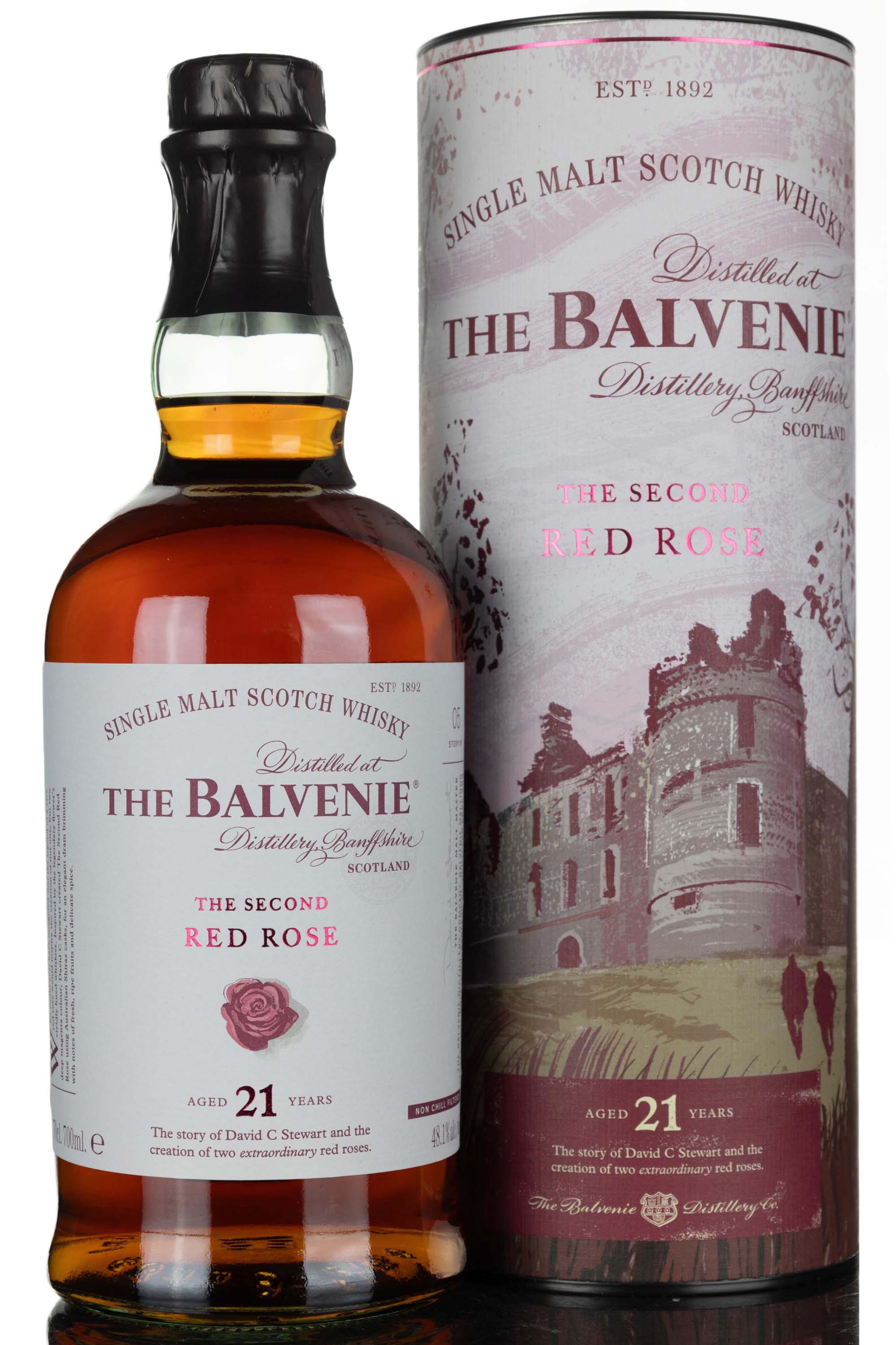 Balvenie 21 Year Old - The Second Red Rose - Story No.5 - 2020 Release