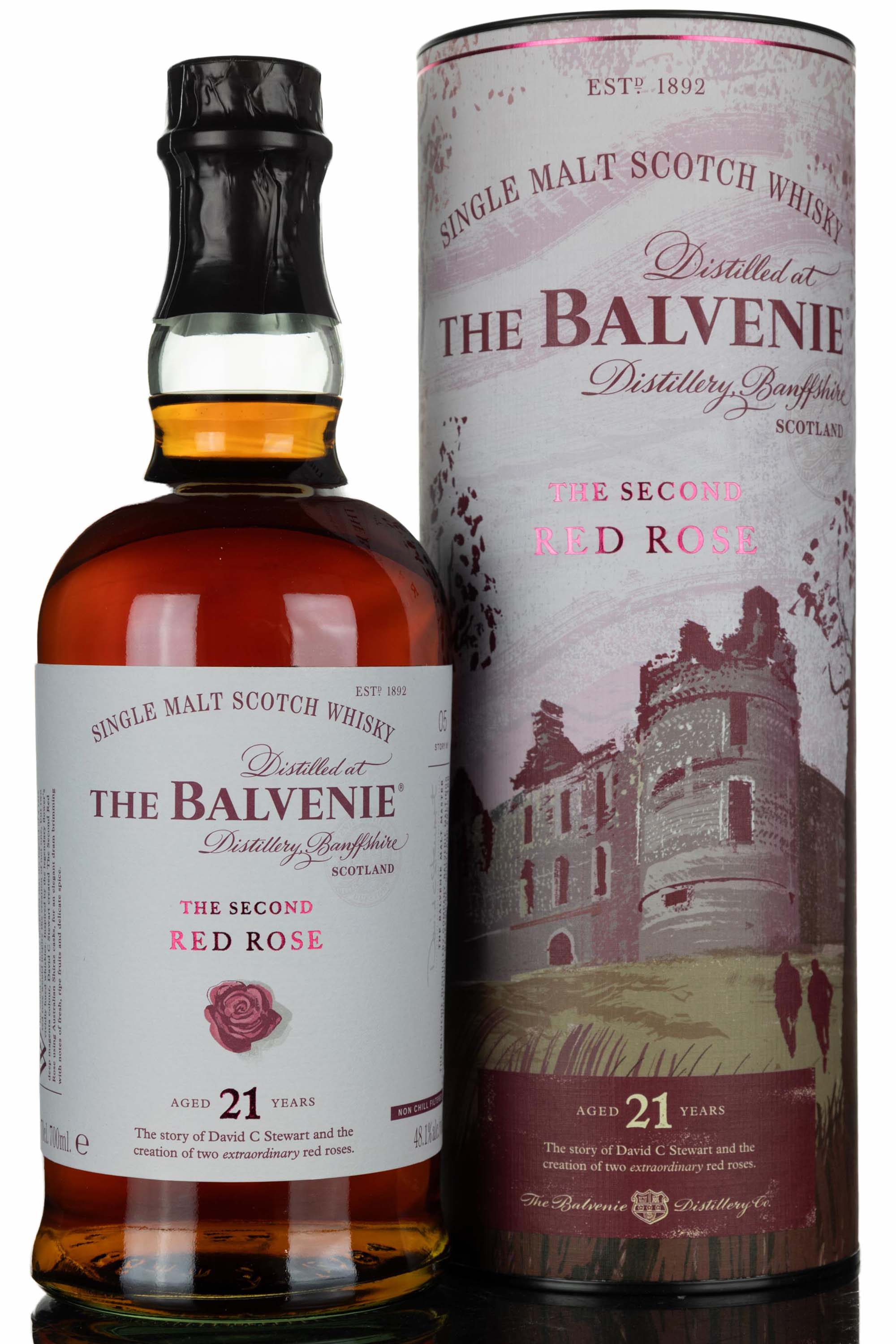 Balvenie 21 Year Old - The Second Red Rose - Story No.5 - 2020 Release