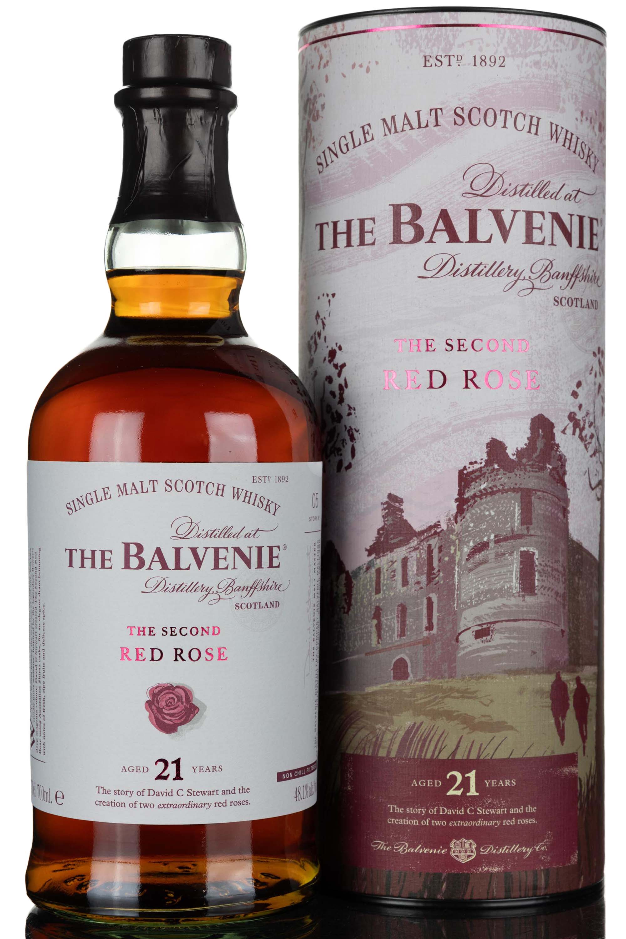 Balvenie 21 Year Old - The Second Red Rose - Story No.5 - 2020 Release