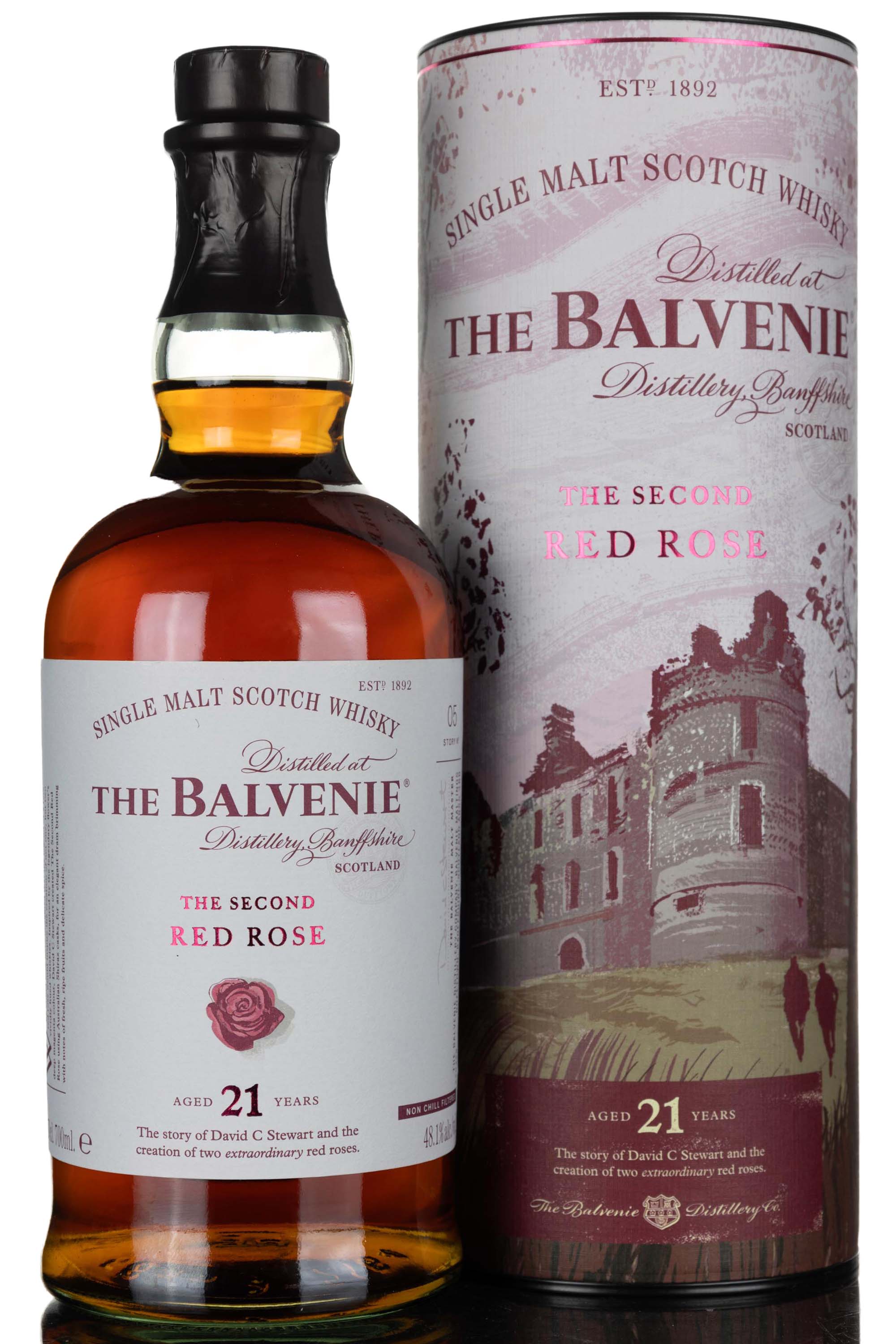 Balvenie 21 Year Old - The Second Red Rose - Story No.5 - 2020 Release