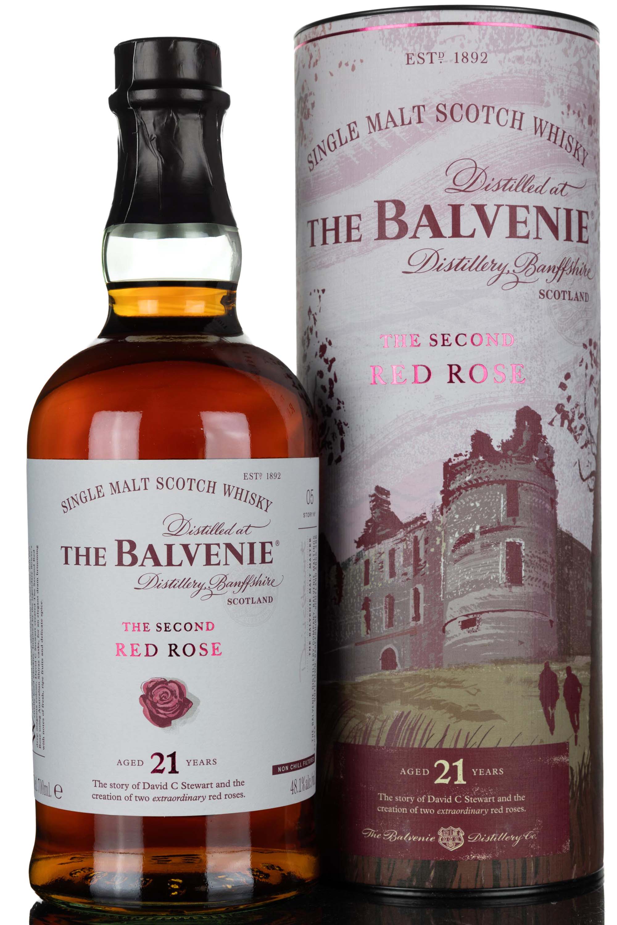 Balvenie 21 Year Old - The Second Red Rose - Story No.5 - 2020 Release