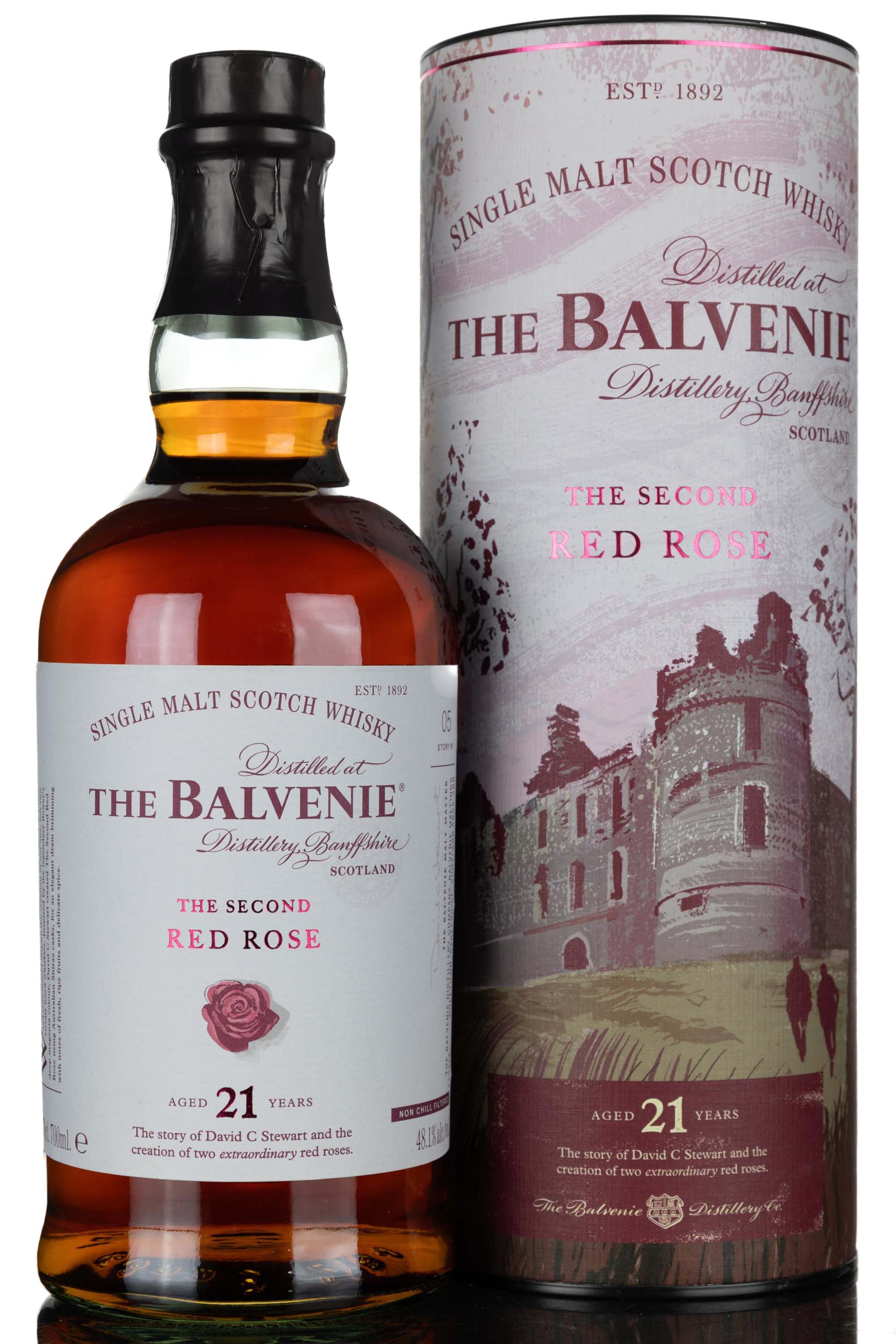 Balvenie 21 Year Old - The Second Red Rose - Story No.5 - 2020 Release